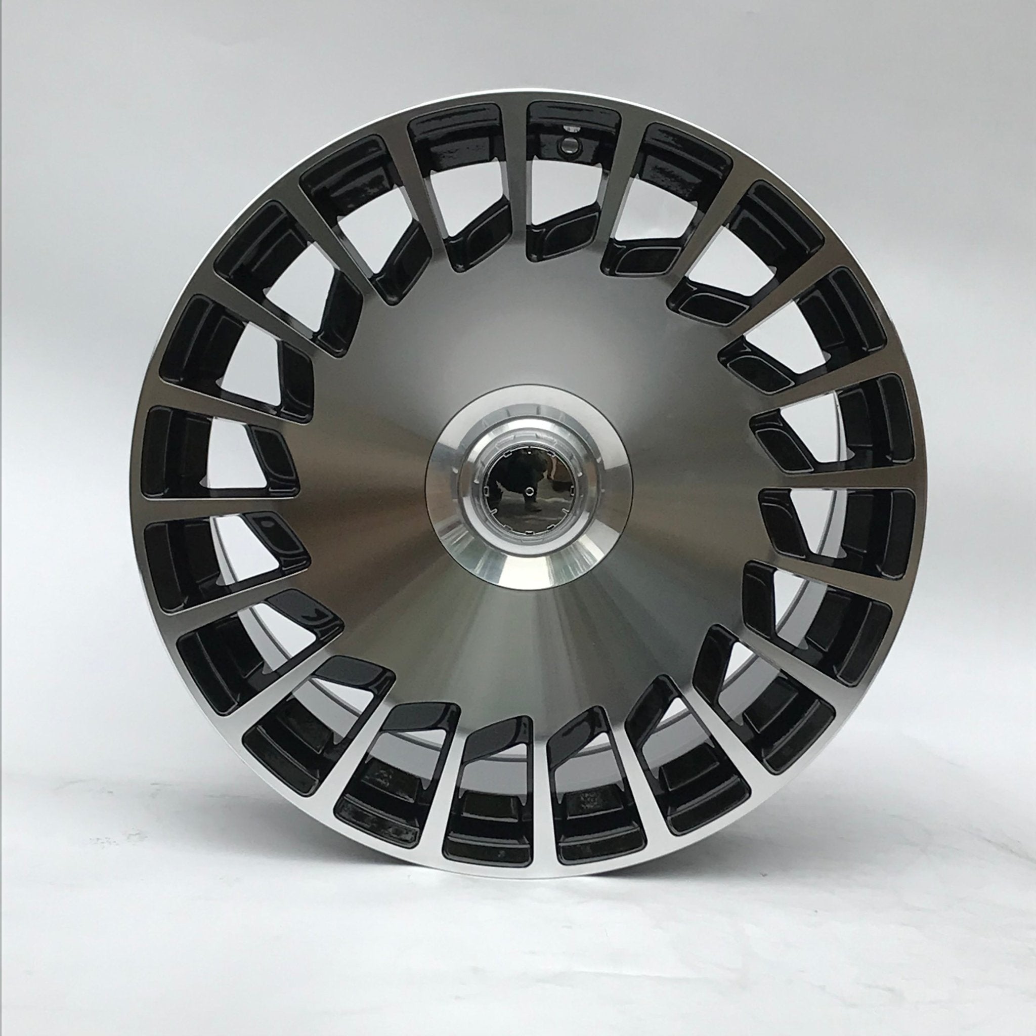 W835 Black Machined Face 20x9.5 ET35 5x112 CB66.6 - Gun Hill Tire House (WTW - WHOLESALE TIRES & WHEELS)