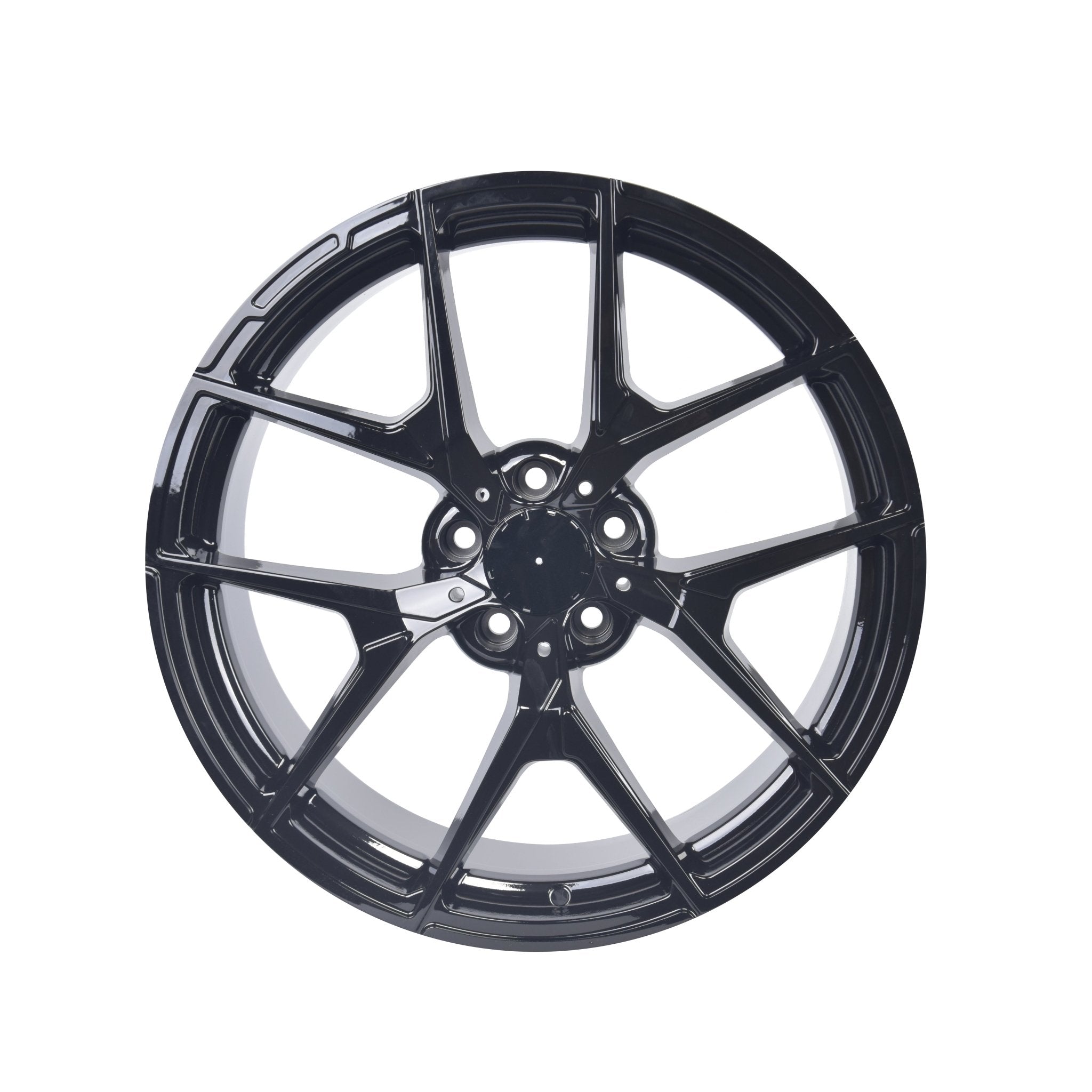 W838 Gloss Black 20x8.5 ET35 5x112 CB66.6 - Gun Hill Tire House (WTW - WHOLESALE TIRES & WHEELS)