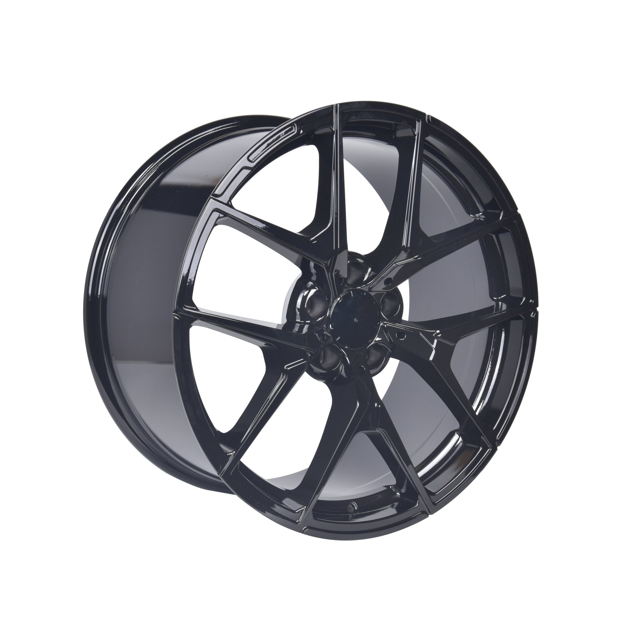 W838 Gloss Black 20x9.5 ET35 5x112 CB66.6 - Gun Hill Tire House (WTW - WHOLESALE TIRES & WHEELS)