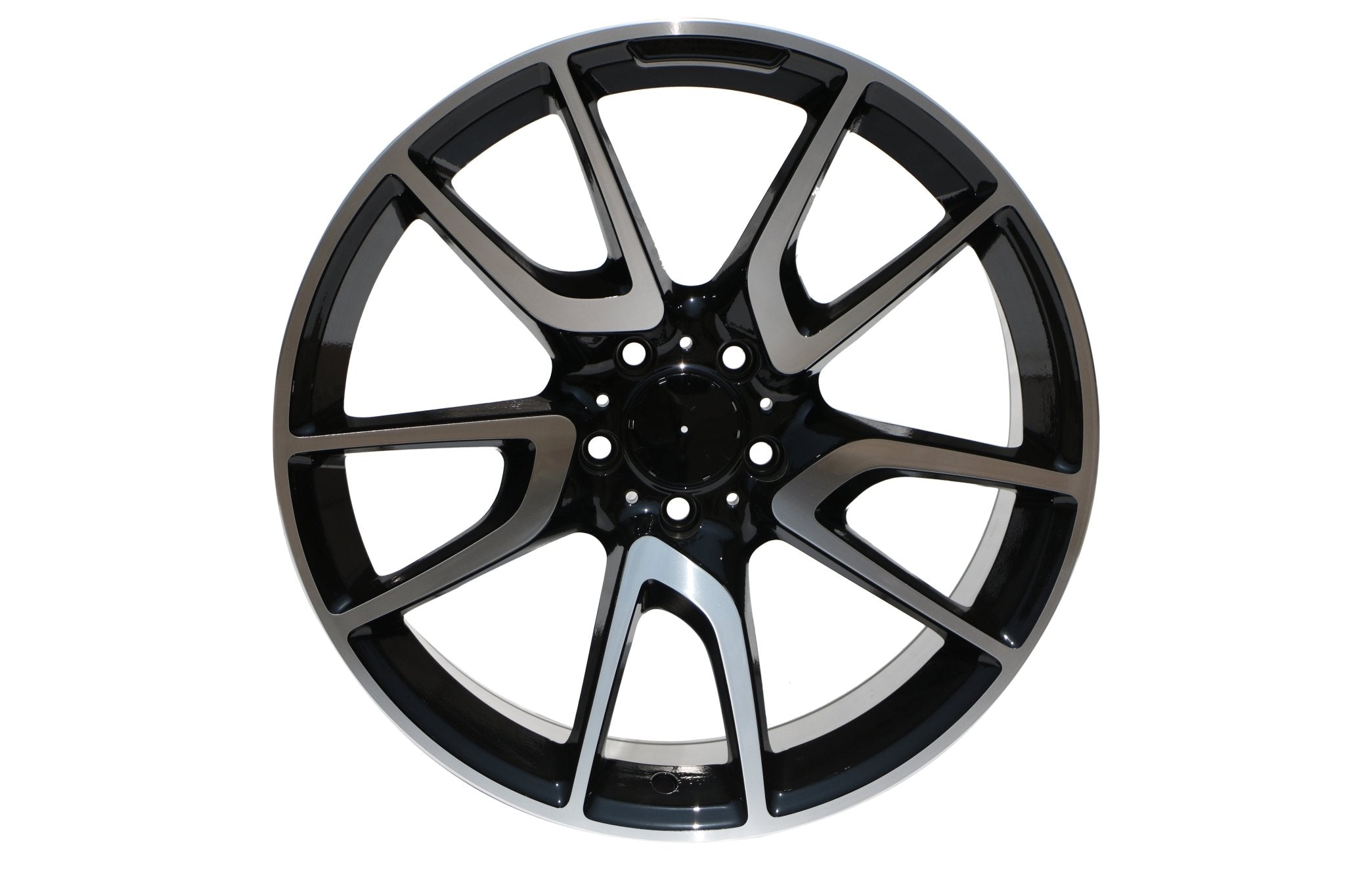 W839 Black Machined Face 20x9.5 ET35 5x112 CB66.6 - Gun Hill Tire House (WTW - WHOLESALE TIRES & WHEELS)