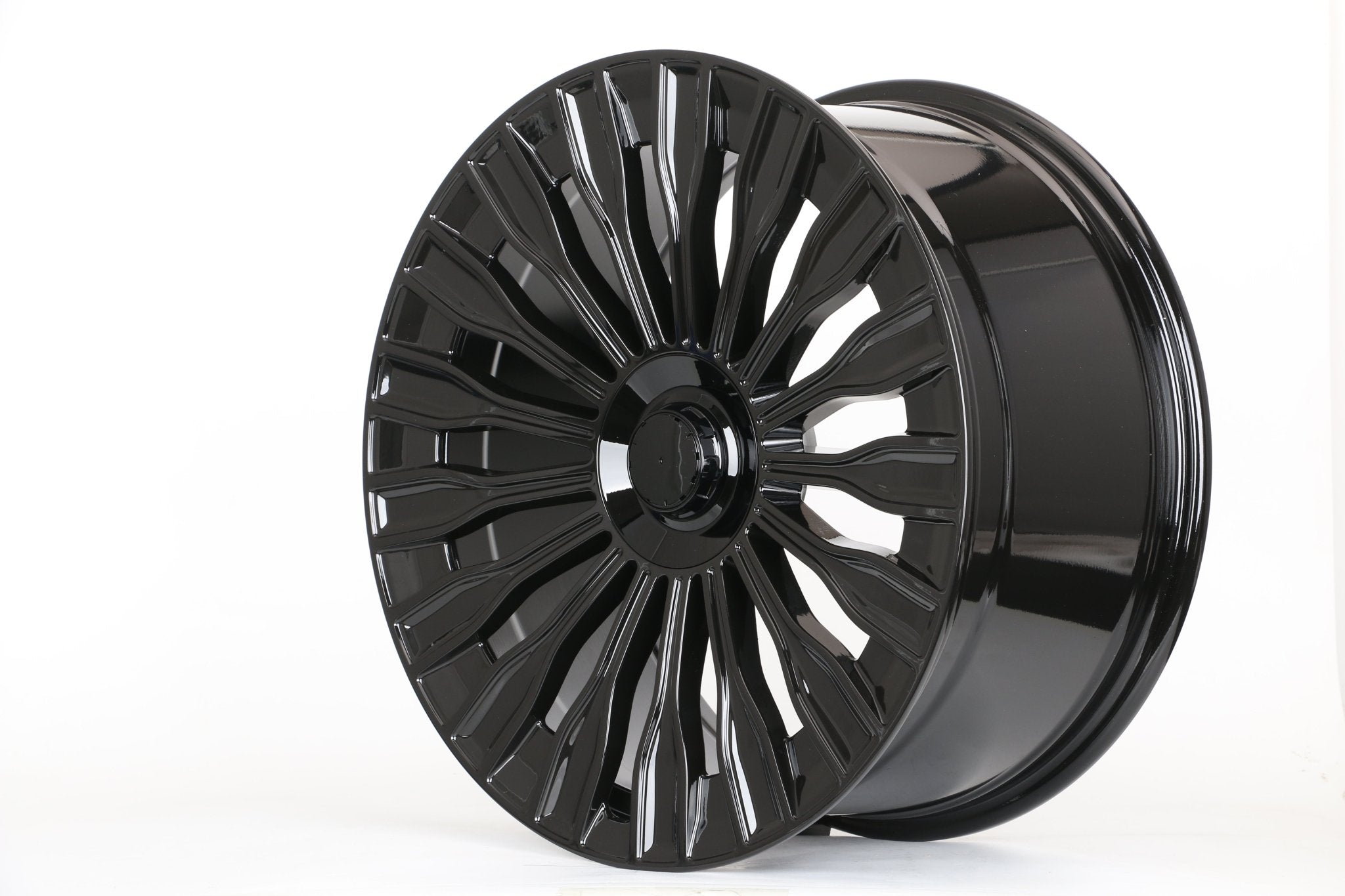 W848 1785 Gloss Black 20x9.5 ET35 5x112 CB 66.6 C1464 - B - Gun Hill Tire House (WTW - WHOLESALE TIRES & WHEELS)