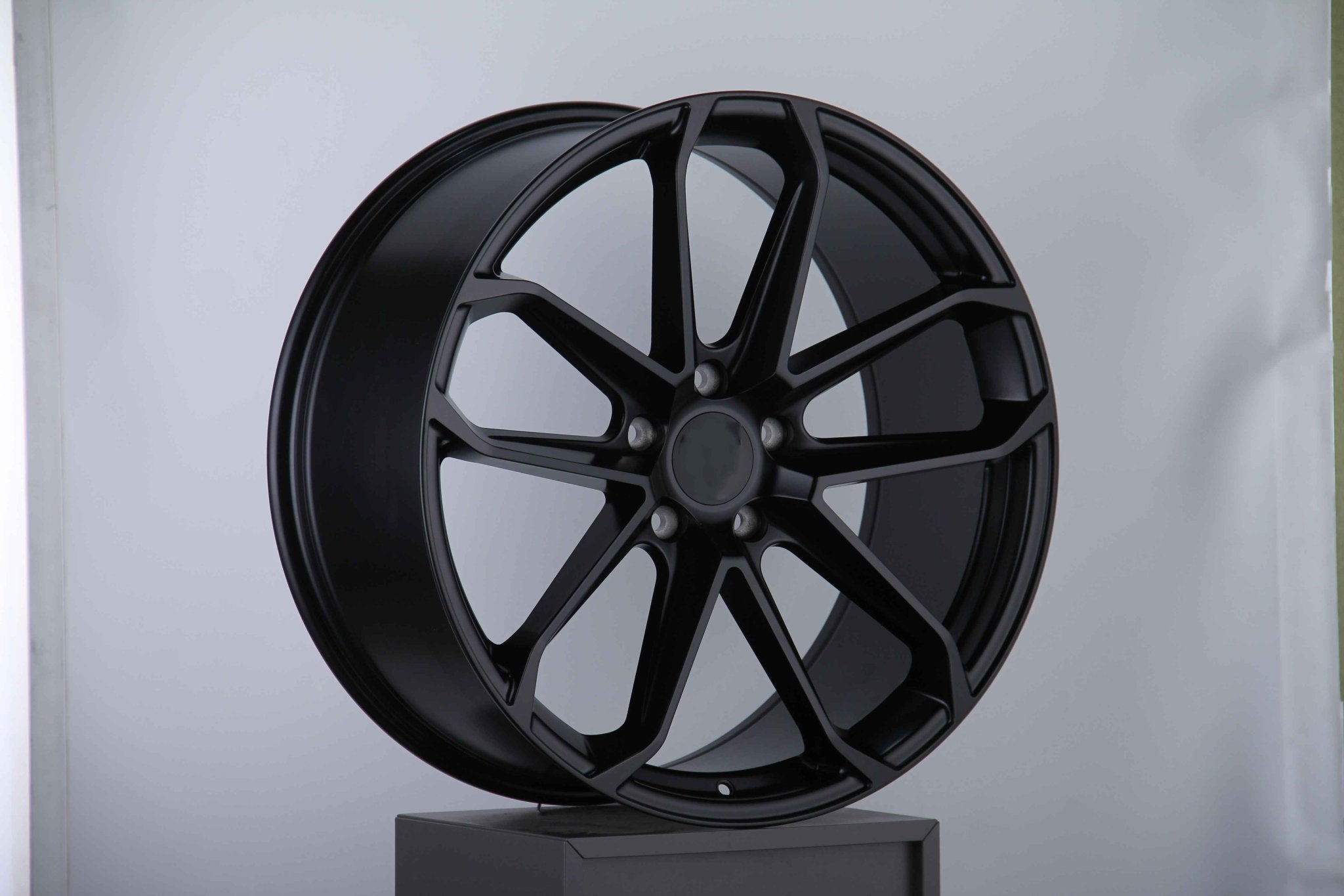 W861 878 Satin Black 19x8.5 ET50 5x130 CB71.56 - Gun Hill Tire House (WTW - WHOLESALE TIRES & WHEELS)