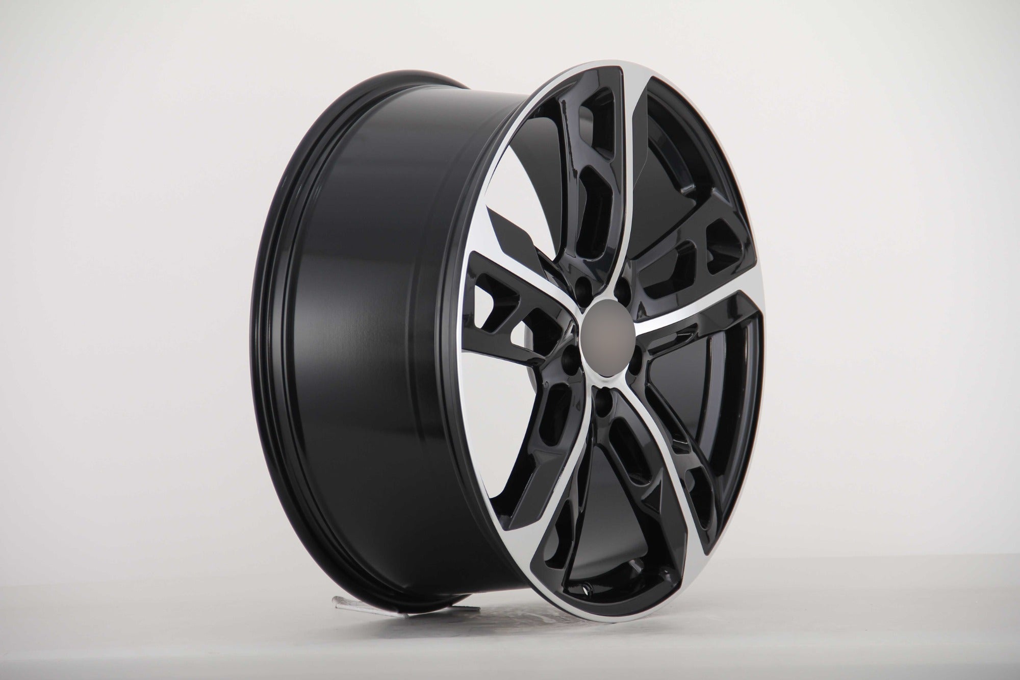 W865 876 Black Machined Face 22x9.5 ET70 5x130 CB71.6 - Gun Hill Tire House (WTW - WHOLESALE TIRES & WHEELS)