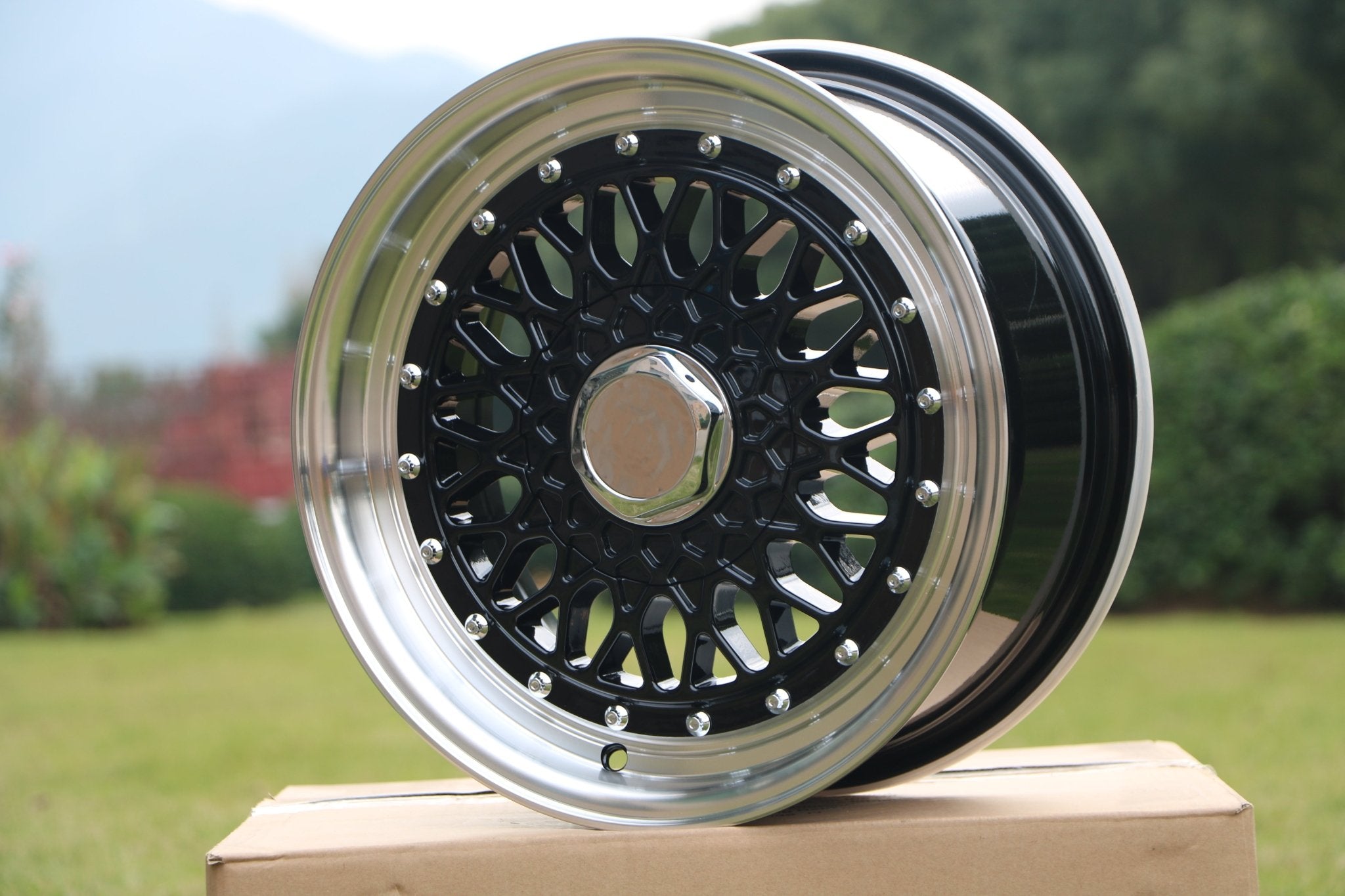W883 479 Black Machined Lip 18x8.0 ET35 5x112/114.3/120 CB 73.1 C479 - 03 - B - Gun Hill Tire House (WTW - WHOLESALE TIRES & WHEELS)