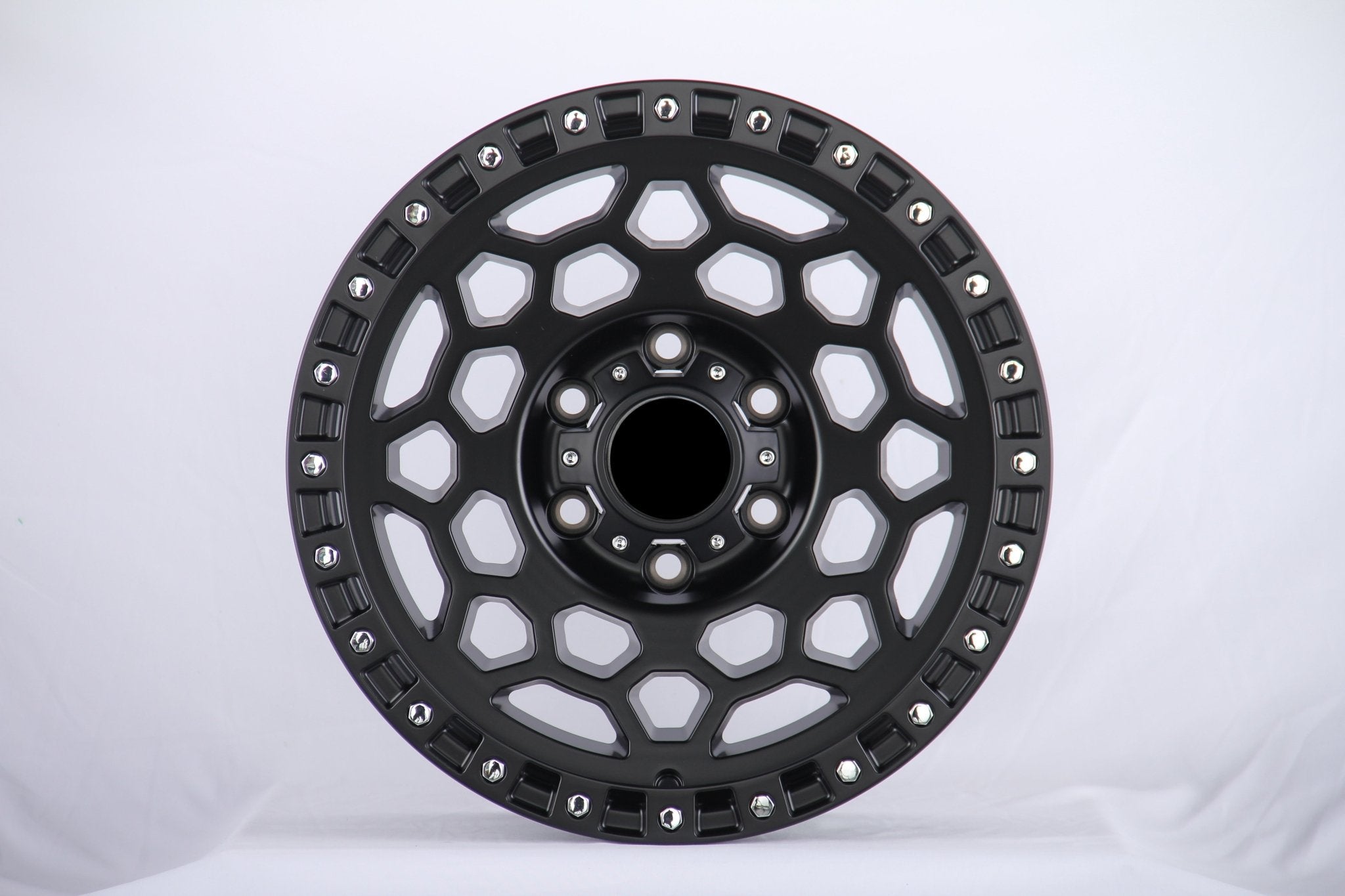 W907 408 Satin Black 17x9.0 ET0 6x139.7 CB110 - Gun Hill Tire House (WTW - WHOLESALE TIRES & WHEELS)