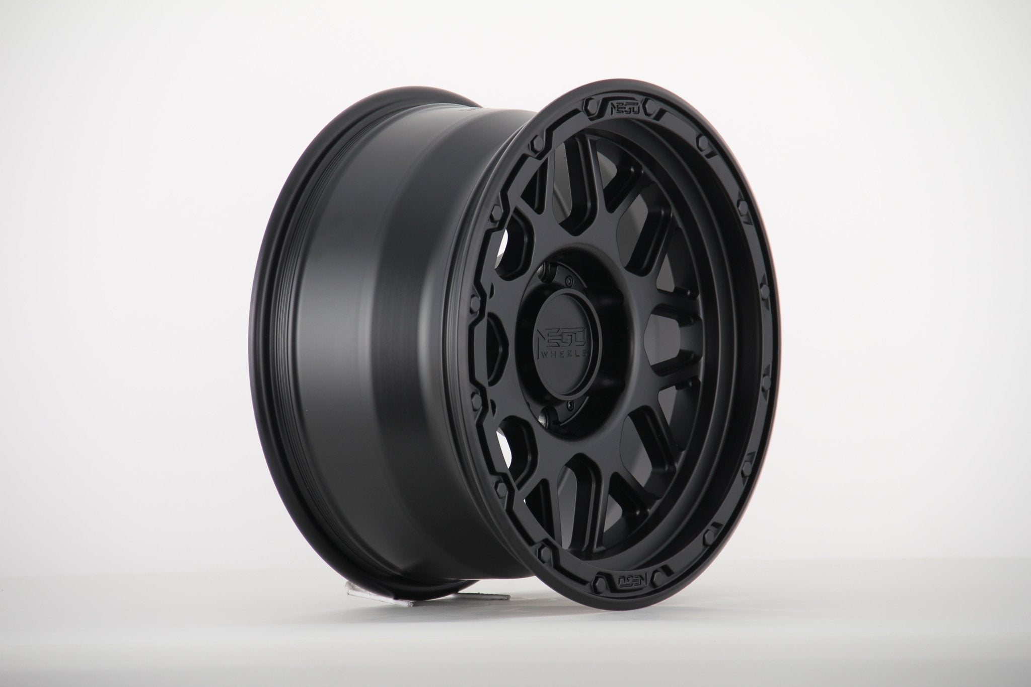 W915 N03 Satin Black 17x8.5 ET12 6x139.7 CB106 - Gun Hill Tire House (WTW - WHOLESALE TIRES & WHEELS)
