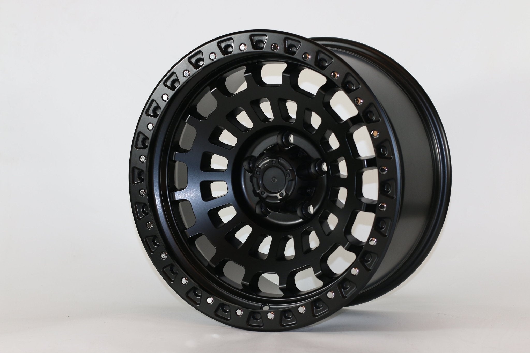 W966 IV - 692 Satin Black 17x9.0 ET - 12 CB71.56 5x127 - Gun Hill Tire House (WTW - WHOLESALE TIRES & WHEELS)