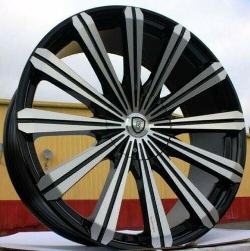 BORGHINI WHEEL B18 - M 24X9.5 ET +30 5x135/5x139.7 CB (87.1) N/A - Gun Hill Tire House (WTW - WHOLESALE TIRES & WHEELS)