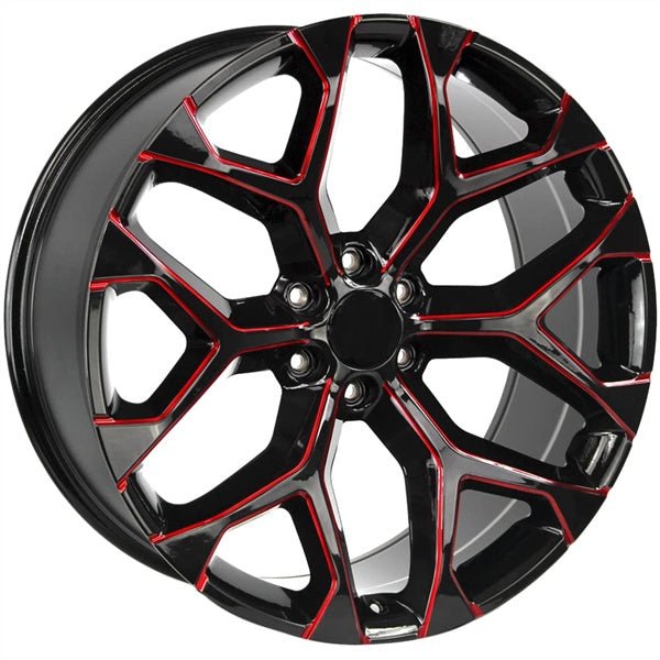 I348 WHEEL 348 - M 22X9.5 ET +24 6x139.7 CB (78.1) B+MW+TR3 - Gun Hill Tire House (WTW - WHOLESALE TIRES & WHEELS)