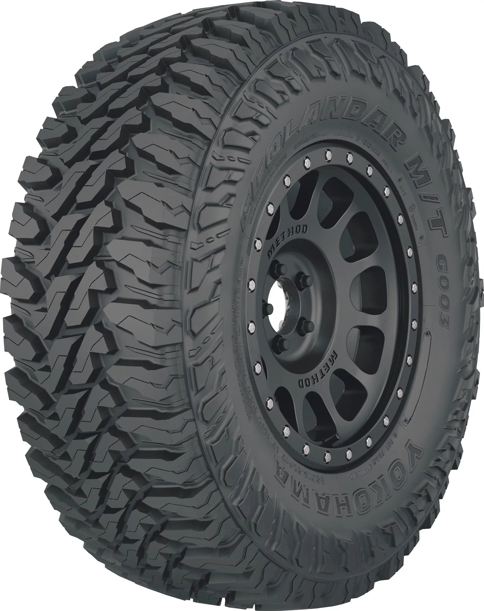LT245/75R16 Yokohama Geolandar M/T G003 Mud Terrain 120/116Q E Light Truck Tire - Gun Hill Tire House (WTW - WHOLESALE TIRES & WHEELS)