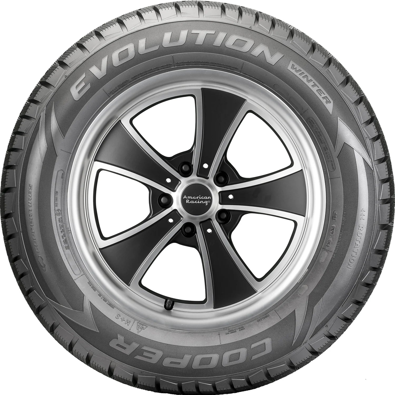 215/55R17 Cooper Evolution Winter Winter 94H Passenger Tire - Gun Hill Tire House (WTW - WHOLESALE TIRES & WHEELS)