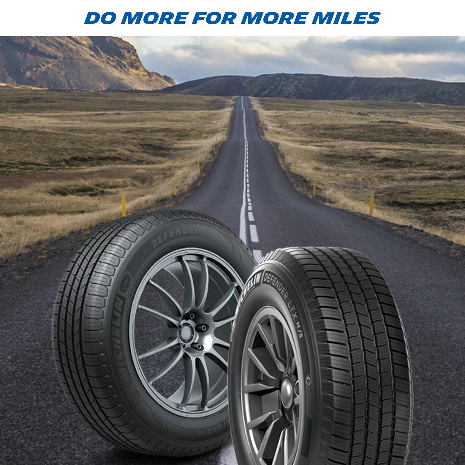 215/70R16 Michelin Defender LTX M/S All - Season 100H Tire - Gun Hill Tire House (WTW - WHOLESALE TIRES & WHEELS)