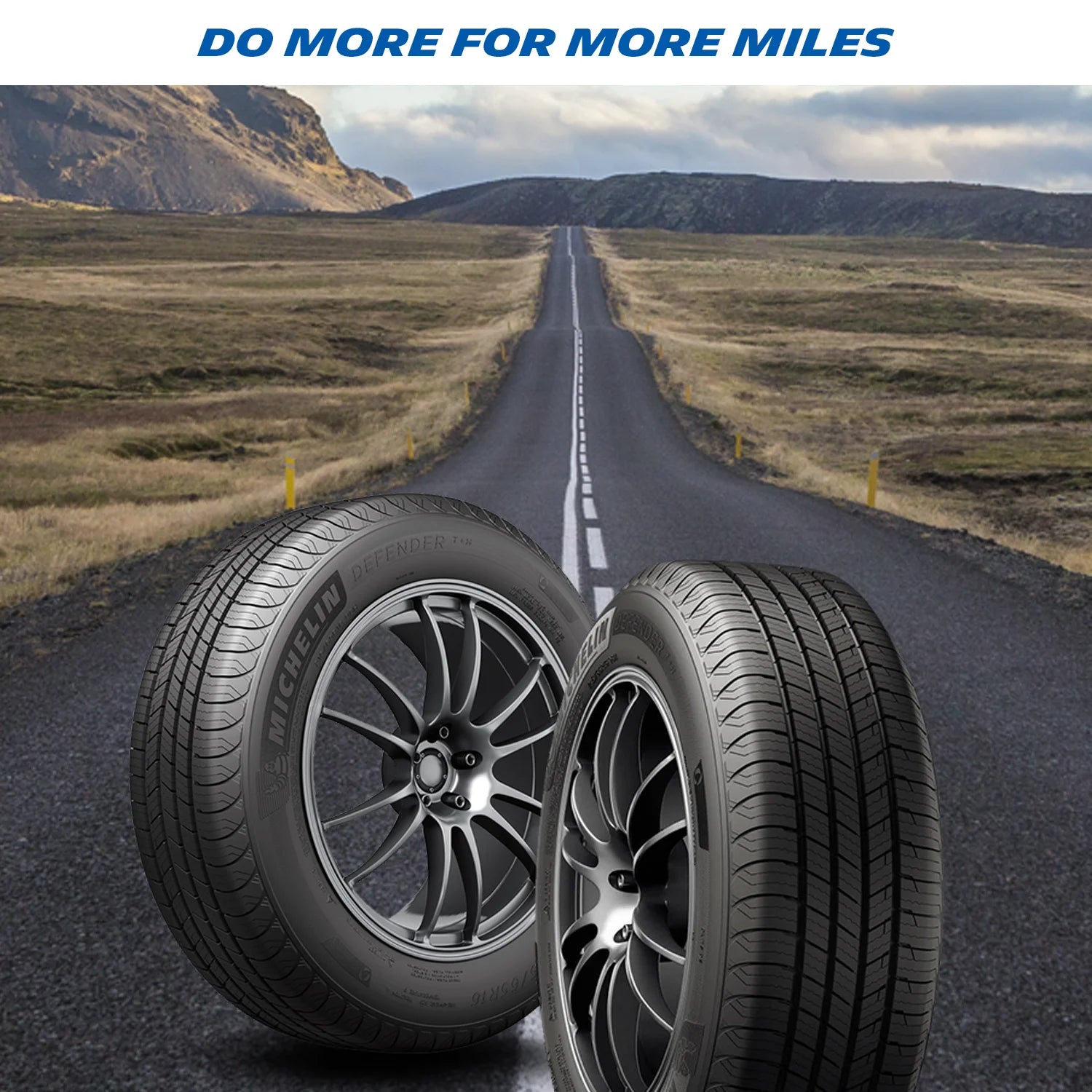 195/60R15 Michelin Defender T + H All - Season 88H Tire - Gun Hill Tire House (WTW - WHOLESALE TIRES & WHEELS)