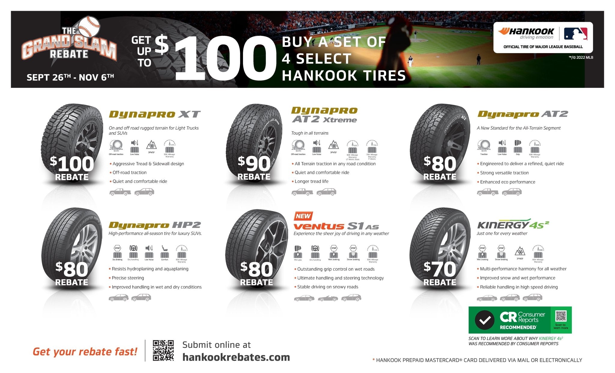 215/65R16XL Hankook Kinergy 4S2 H750 102V BW All Weather Tire - Gun Hill Tire House (WTW - WHOLESALE TIRES & WHEELS)