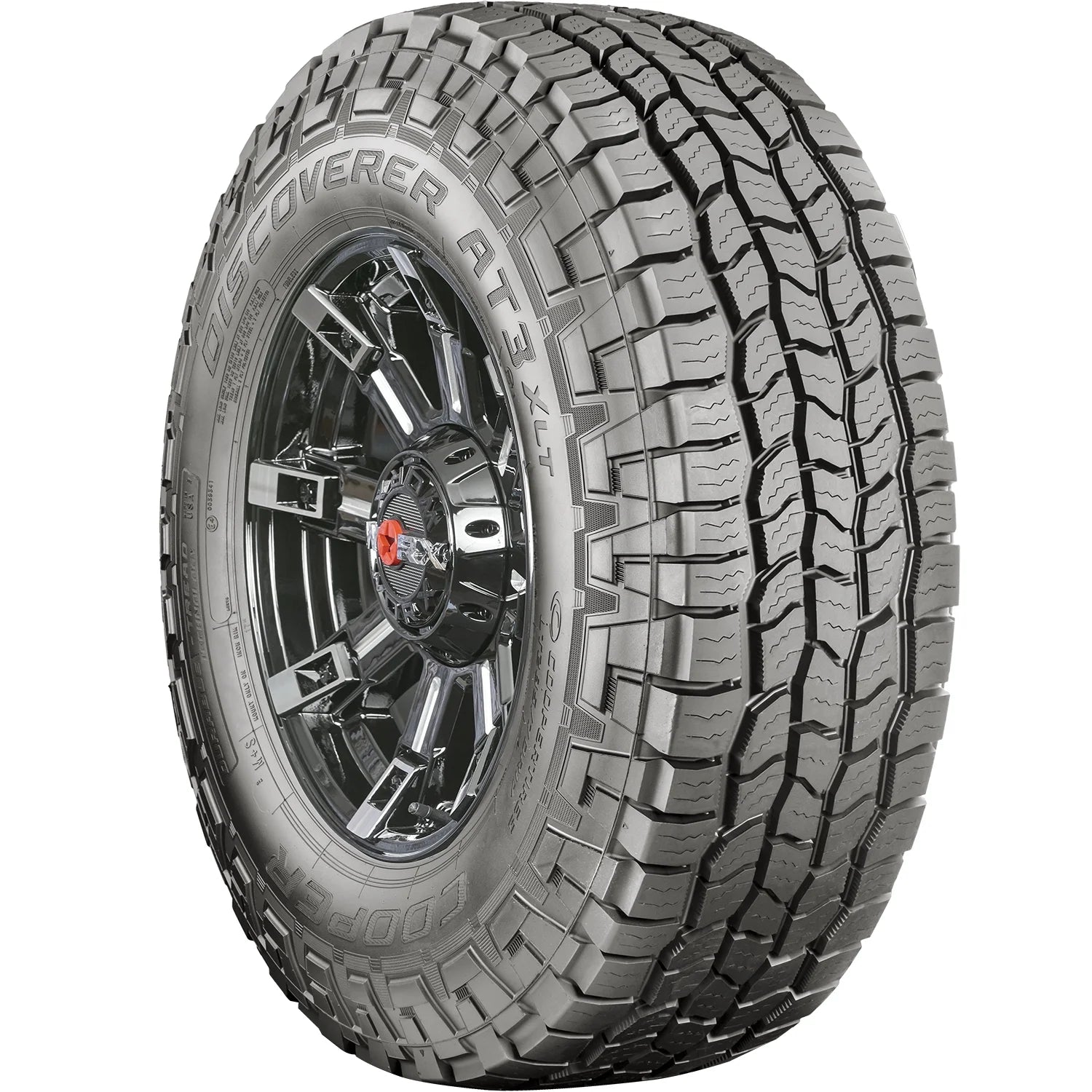 LT265/60R20 Cooper Discoverer AT3 XLT All Terrain 121/118R E Light Truck Tire - Gun Hill Tire House (WTW - WHOLESALE TIRES & WHEELS)