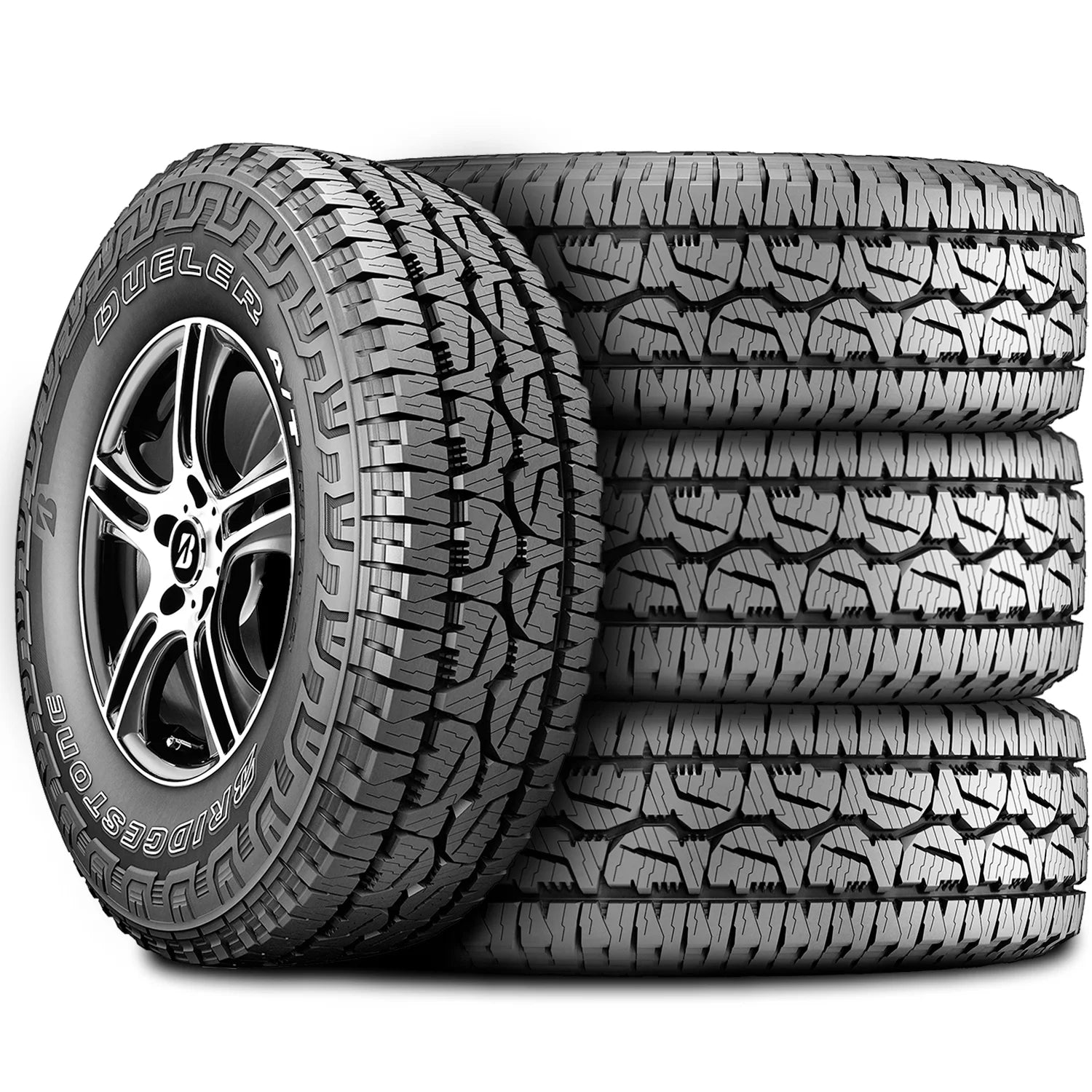 LT275/70R18 Bridgestone Dueler A/T Revo 3 All Terrain 125/122S E Light Truck Tire - Gun Hill Tire House (WTW - WHOLESALE TIRES & WHEELS)
