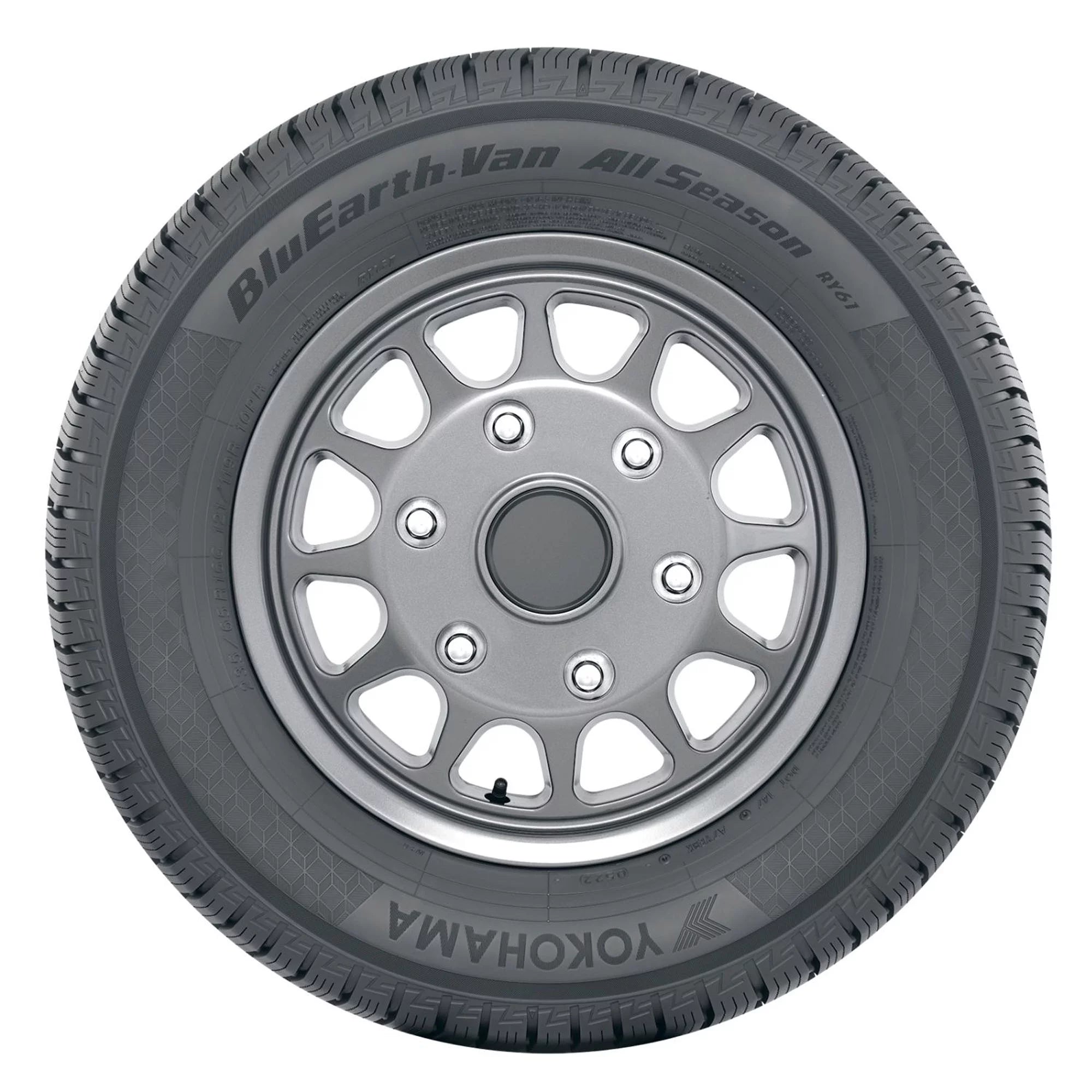 195/70R15C/8 Yokohama Bluearth - Van All Season RY61 104/102T BW All Season Tire - Gun Hill Tire House (WTW - WHOLESALE TIRES & WHEELS)