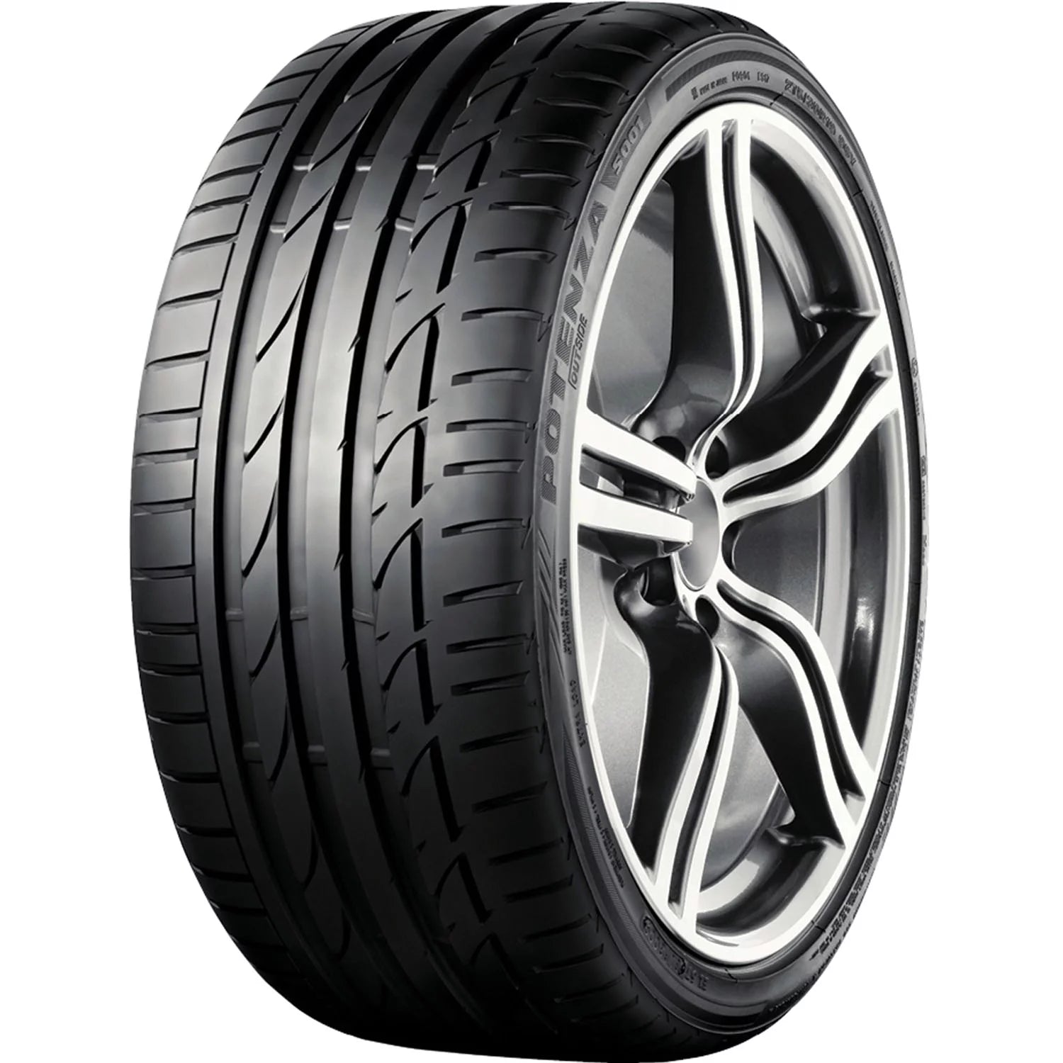 225/35R19 Bridgestone Potenza S001 RFT UHP Summer 88Y XL Passenger Tire - Gun Hill Tire House (WTW - WHOLESALE TIRES & WHEELS)