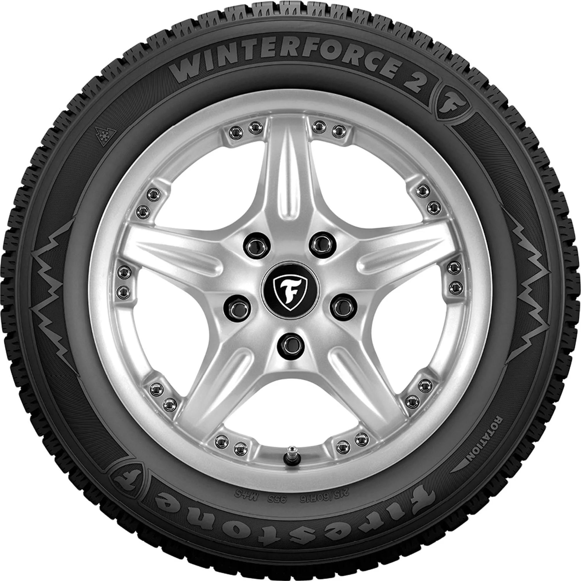 205/65R16 Firestone Winterforce 2 Winter 95S Passenger Tire - Gun Hill Tire House (WTW - WHOLESALE TIRES & WHEELS)