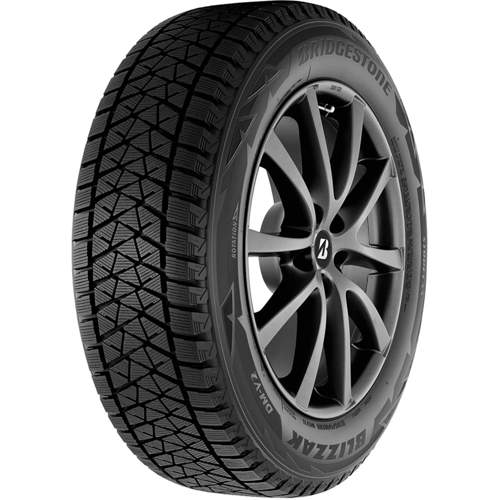285/50R20 Bridgestone Blizzak DM - V2 Winter 116T XL Light Truck Tire - Gun Hill Tire House (WTW - WHOLESALE TIRES & WHEELS)