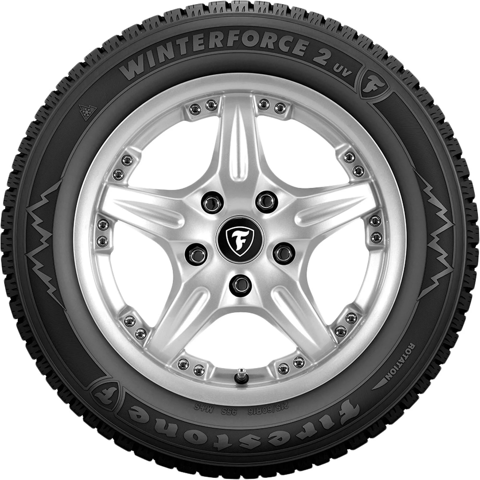 P235/70R16 Firestone Winterforce 2 UV Winter 104S Passenger Tire - Gun Hill Tire House (WTW - WHOLESALE TIRES & WHEELS)