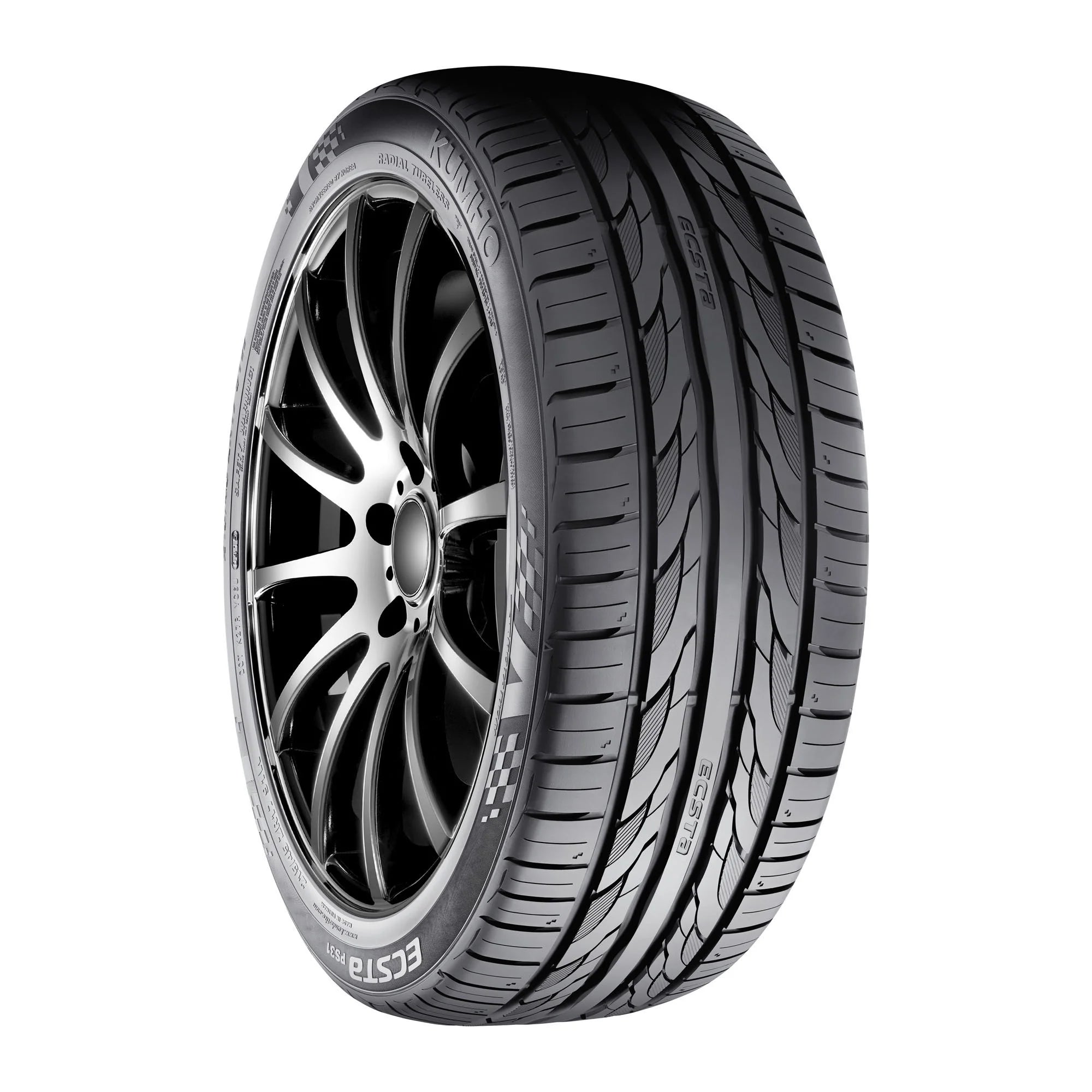 225/50ZR18 Kumho Ecsta PS31 UHP Summer 95W Passenger Tire - Gun Hill Tire House (WTW - WHOLESALE TIRES & WHEELS)