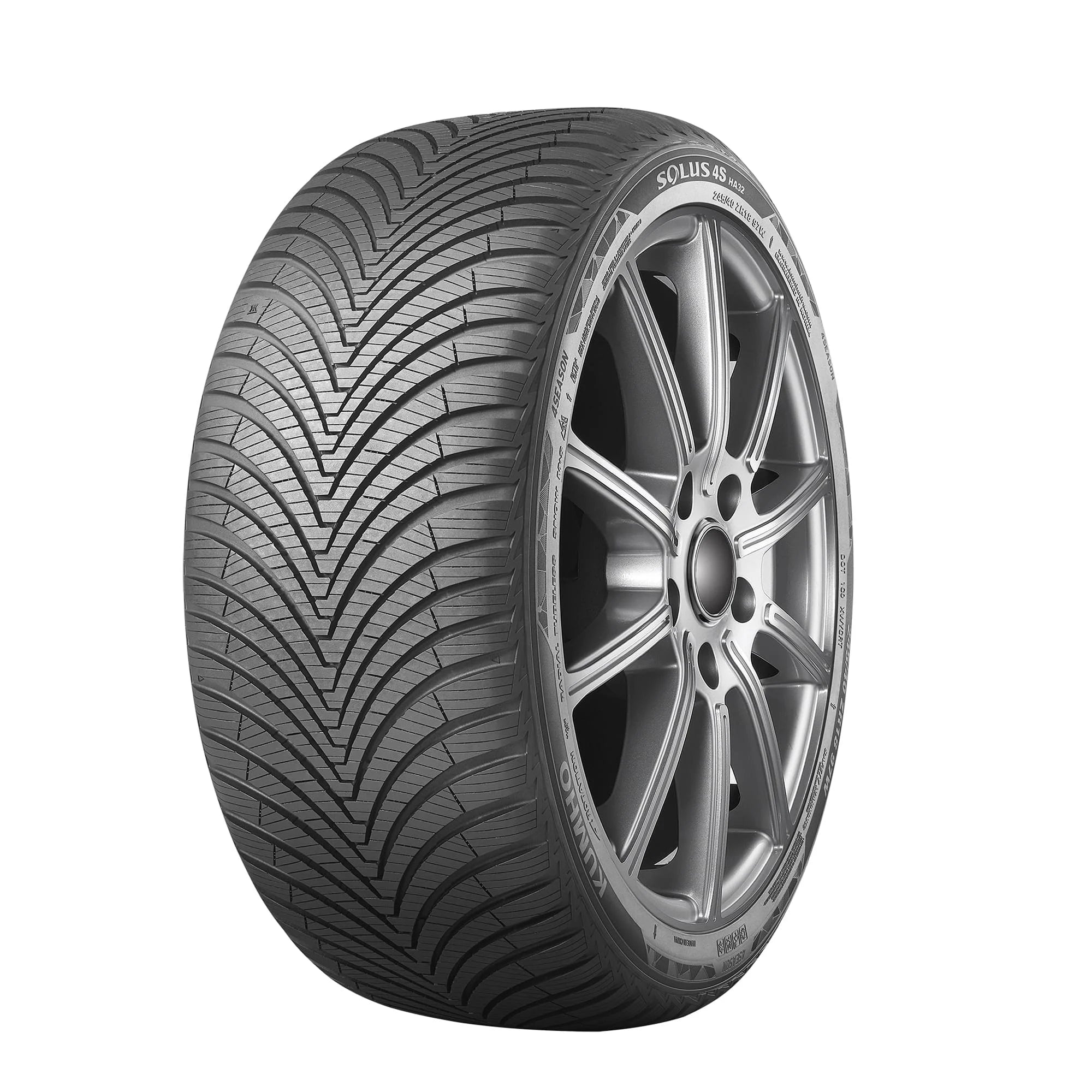 215/45R17 Kumho Solus HA32 All Weather 91W XL Passenger Tire - Gun Hill Tire House (WTW - WHOLESALE TIRES & WHEELS)
