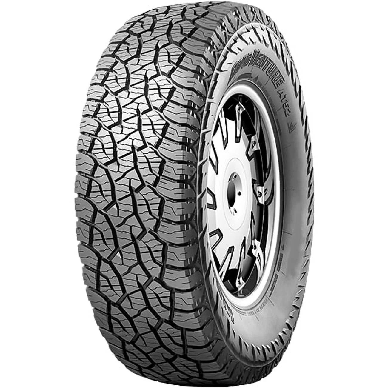 LT275/70R18 Kumho Road Venture AT52 All Terrain 125/122S E Light Truck Tire - Gun Hill Tire House (WTW - WHOLESALE TIRES & WHEELS)