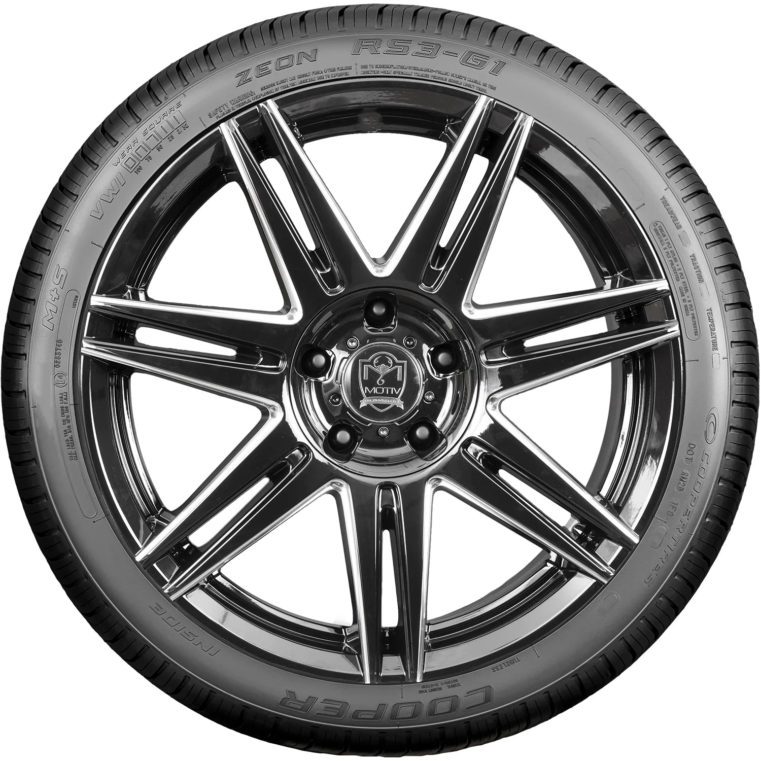 275/40R17 Cooper Zeon RS3 - G1 All Season 98W Passenger Tire - Gun Hill Tire House (WTW - WHOLESALE TIRES & WHEELS)