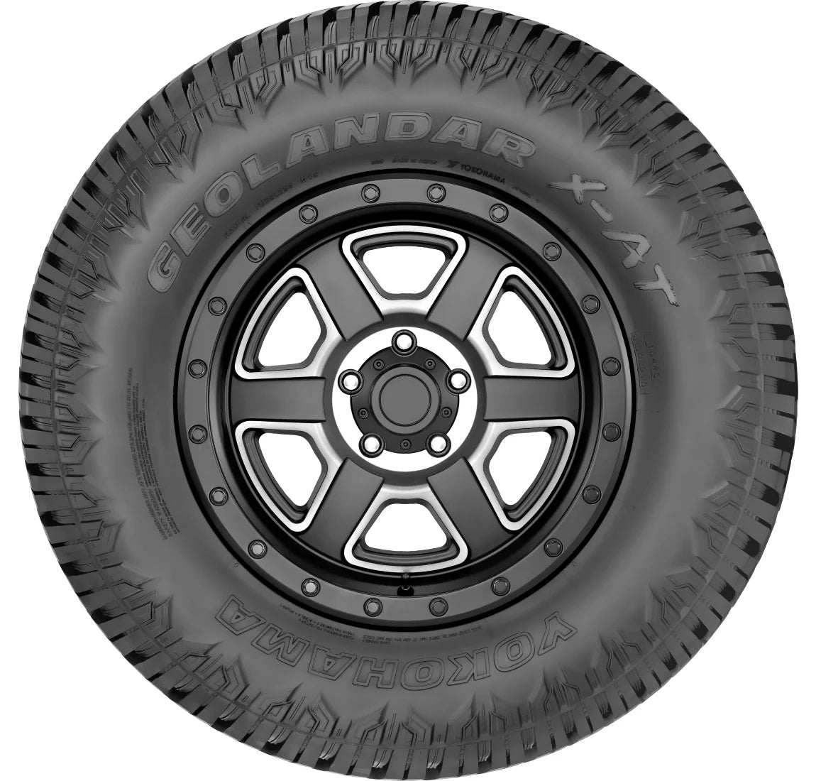 LT285/55R20 Yokohama Geolandar X - AT 122/119Q BW All Season Tire - Gun Hill Tire House (WTW - WHOLESALE TIRES & WHEELS)