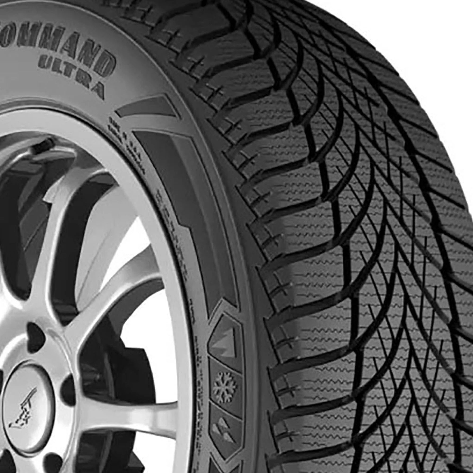 245/45R18 Goodyear Winter Command Ultra Winter 100V XL Passenger Tire - Gun Hill Tire House (WTW - WHOLESALE TIRES & WHEELS)