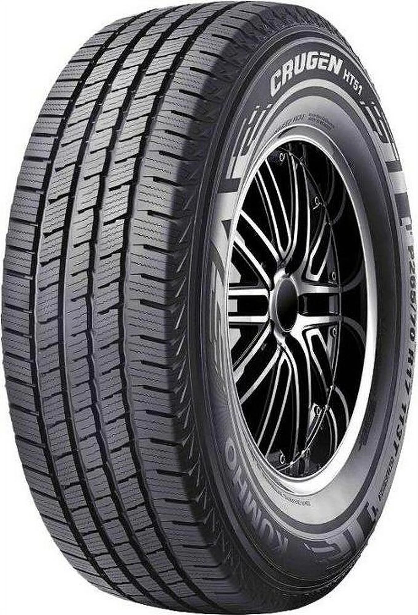 225/75R16C Kumho Crugen HT51C 121/120R BW All Weather Tire - Gun Hill Tire House (WTW - WHOLESALE TIRES & WHEELS)