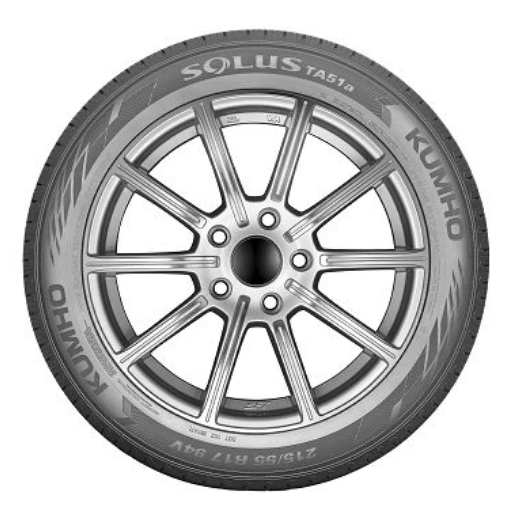 225/60R17 Kumho Solus Ta51A All Season 99H Passenger Tire - Gun Hill Tire House (WTW - WHOLESALE TIRES & WHEELS)