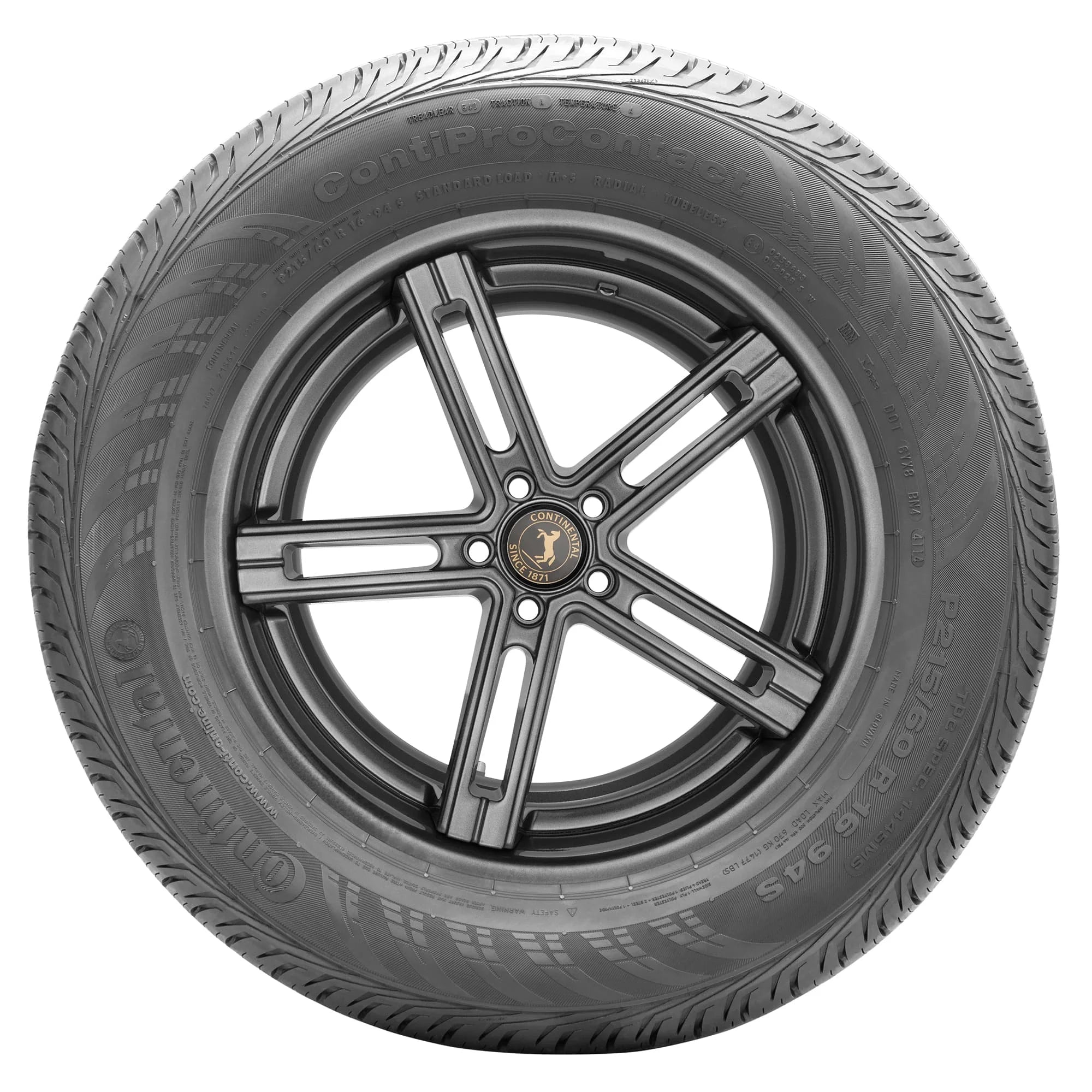 215/50R17 Continental Contiprocontact All Season 91H Passenger Tire - Gun Hill Tire House (WTW - WHOLESALE TIRES & WHEELS)
