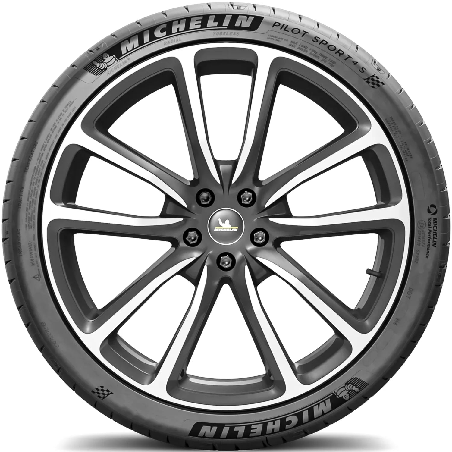 255/40ZR20 Michelin Pilot Sport 4S Performance (101Y) XL Passenger Tire - Gun Hill Tire House (WTW - WHOLESALE TIRES & WHEELS)