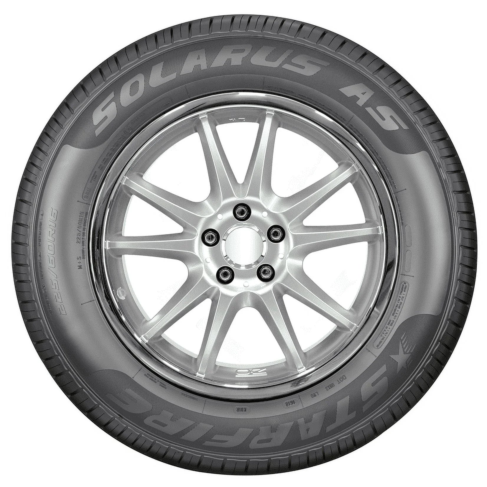 225/55R17 Starfire Solarus as All Season 97V Passenger Tire - Gun Hill Tire House (WTW - WHOLESALE TIRES & WHEELS)