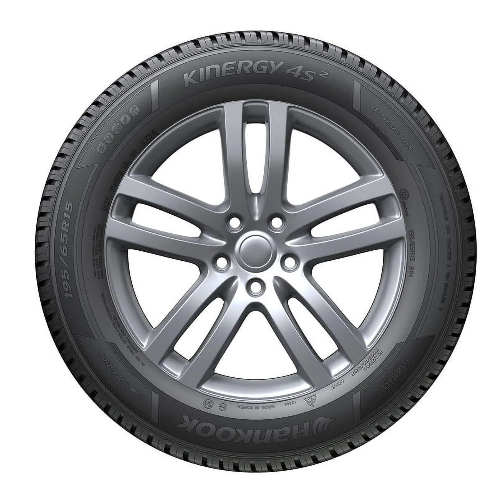 215/60R16 Hankook Kinergy 4S2 (H750) All Weather 95V Passenger Tire - Gun Hill Tire House (WTW - WHOLESALE TIRES & WHEELS)