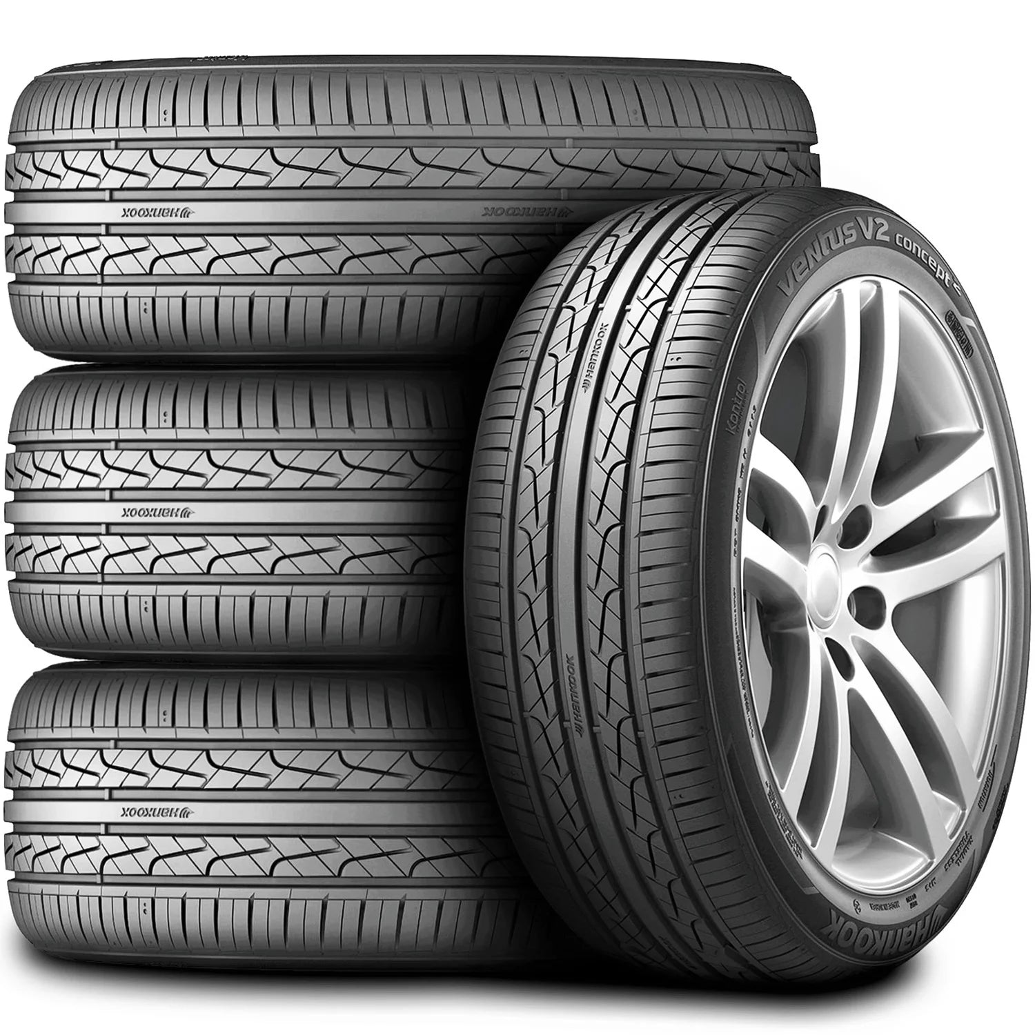 225/40R18 Hankook Ventus V2 Concept2 H457 All Season 92W XL Passenger Tire - Gun Hill Tire House (WTW - WHOLESALE TIRES & WHEELS)
