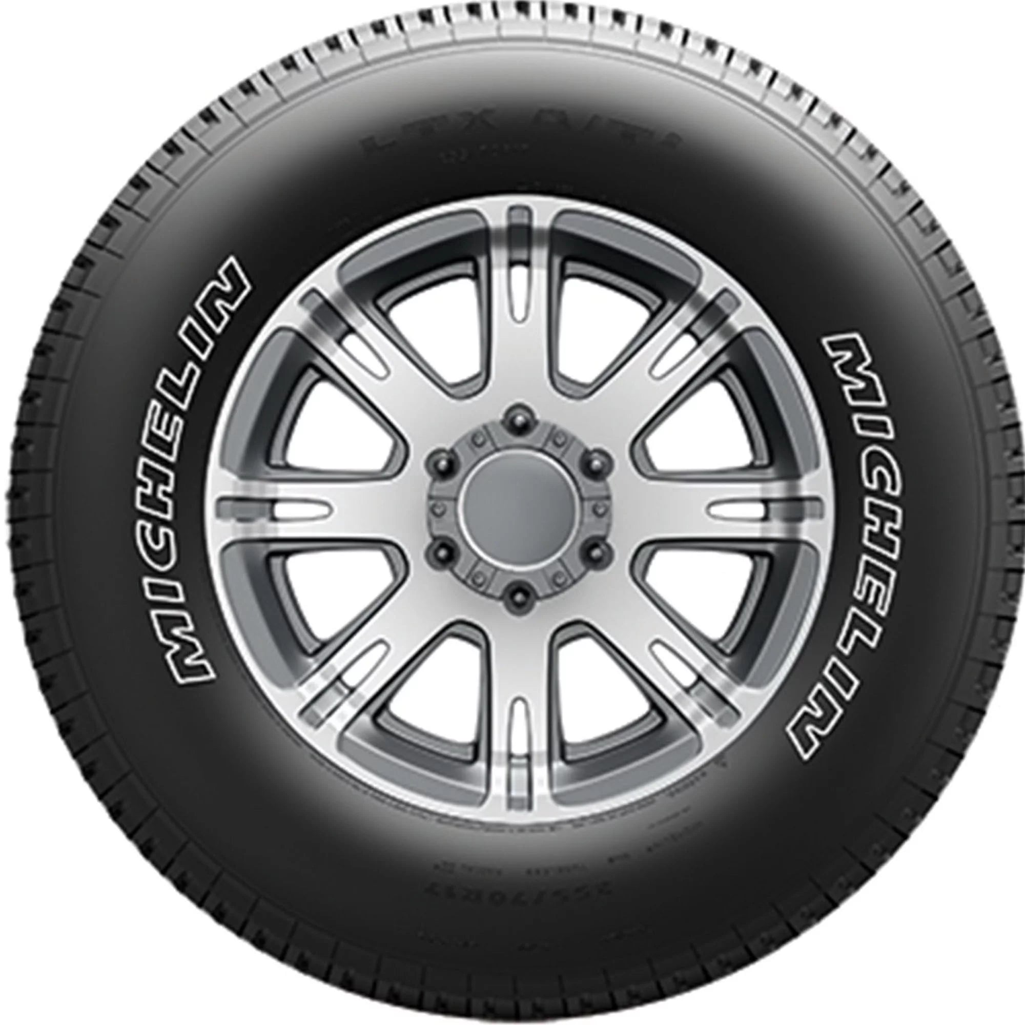 LT245/75R16 Michelin LTX A/T2 All Terrain 120R E Light Truck Tire Fits: 2000 - 04 Ford F - 150 Lariat, 1994 - 2002 Dodge Ram 2500 Base - Gun Hill Tire House (WTW - WHOLESALE TIRES & WHEELS)