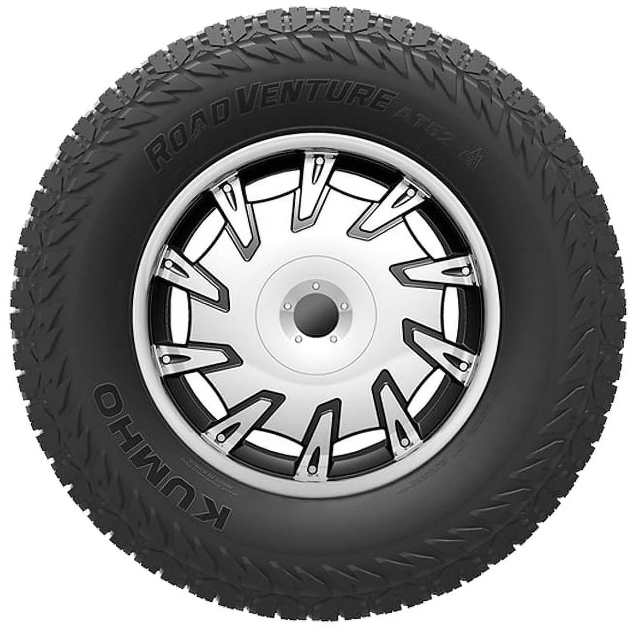 LT285/65R18 Kumho Road Venture AT52 All Terrain 125/122S E Light Truck Tire - Gun Hill Tire House (WTW - WHOLESALE TIRES & WHEELS)