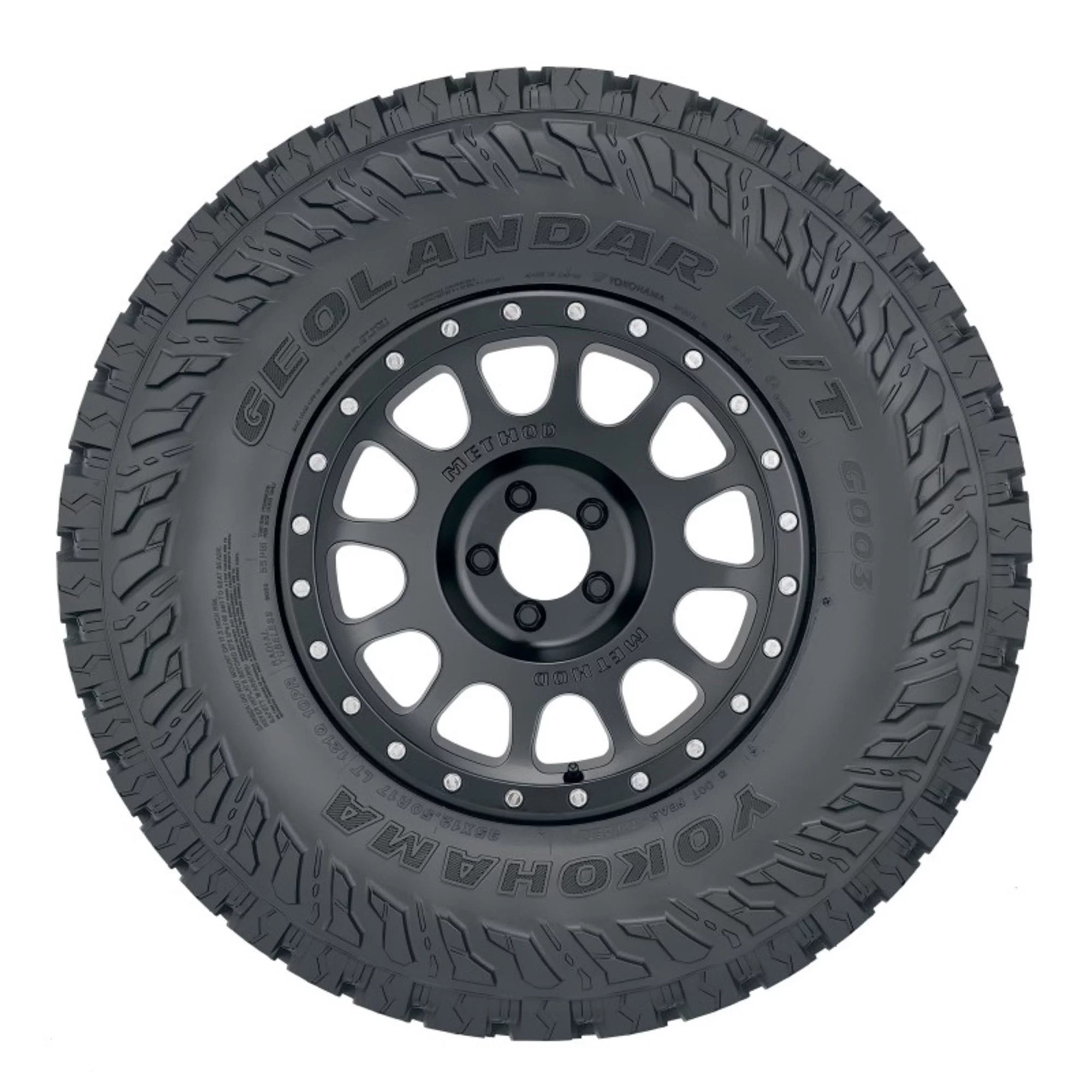 LT245/75R16 Yokohama Geolandar M/T G003 Mud Terrain 120/116Q E Light Truck Tire - Gun Hill Tire House (WTW - WHOLESALE TIRES & WHEELS)