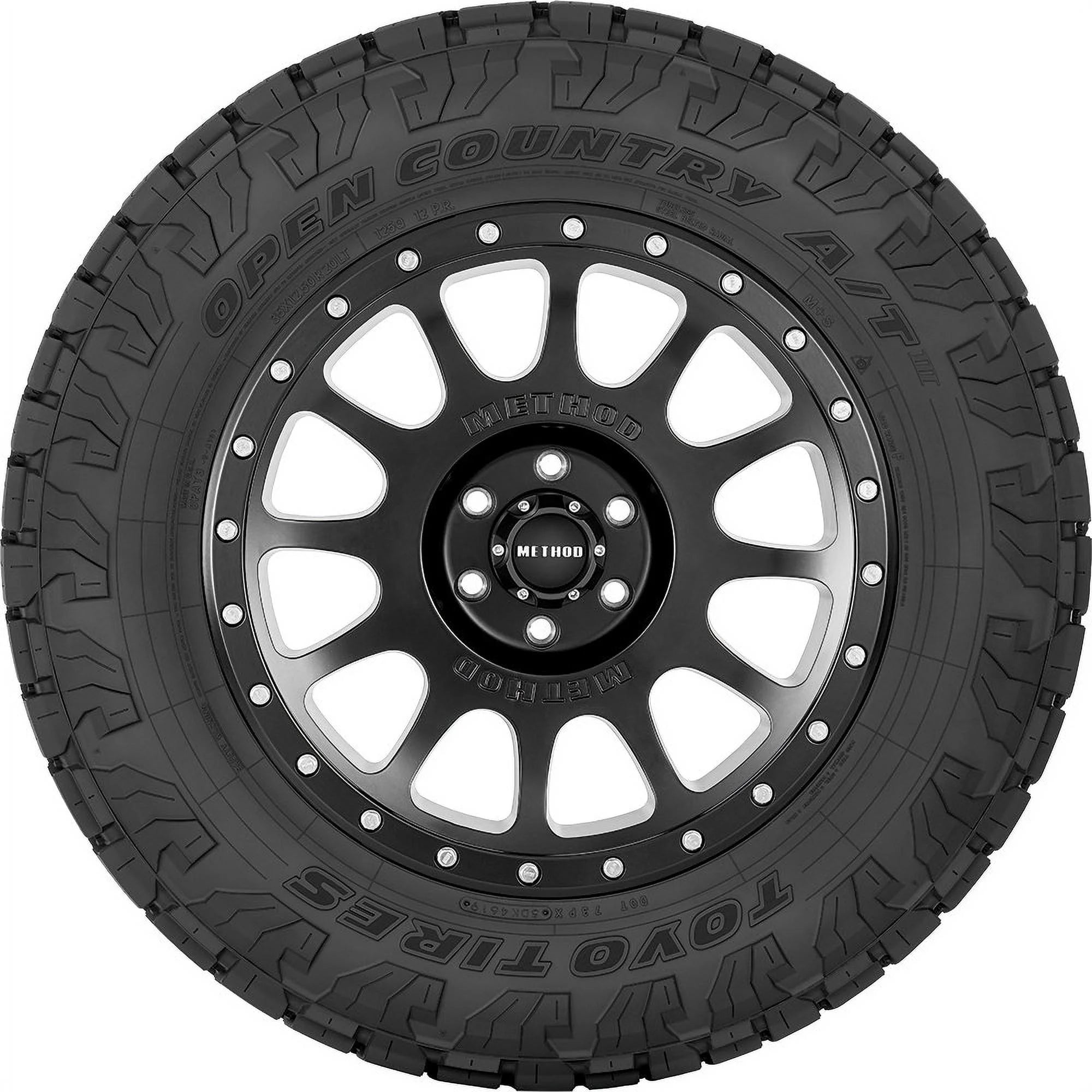 P285/60R20 Toyo Open Country A/T III 116T Tire - Gun Hill Tire House (WTW - WHOLESALE TIRES & WHEELS)