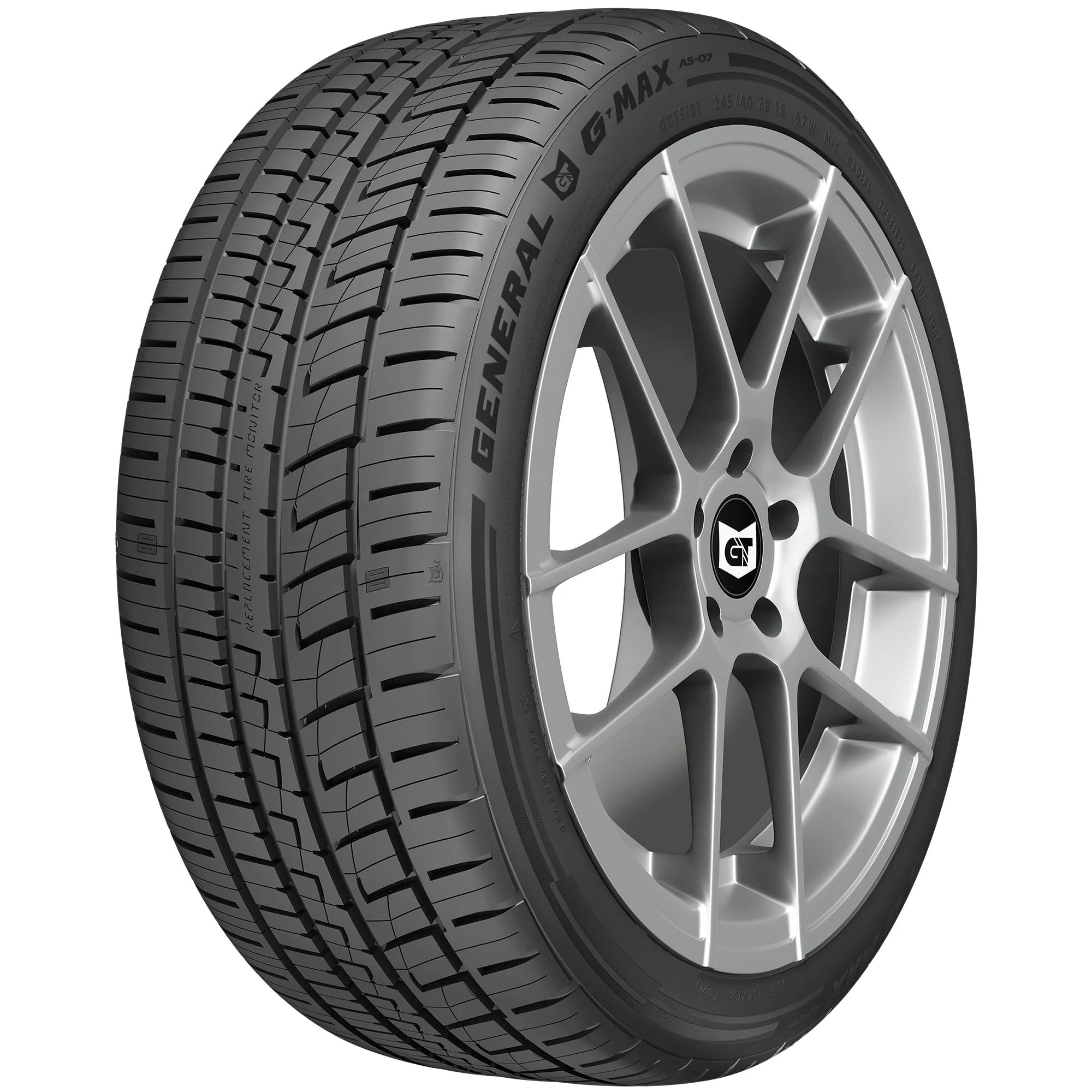 245/35ZR19 General G - Max AS - 07 UHP All Season 93W XL Passenger Tire - Gun Hill Tire House (WTW - WHOLESALE TIRES & WHEELS)
