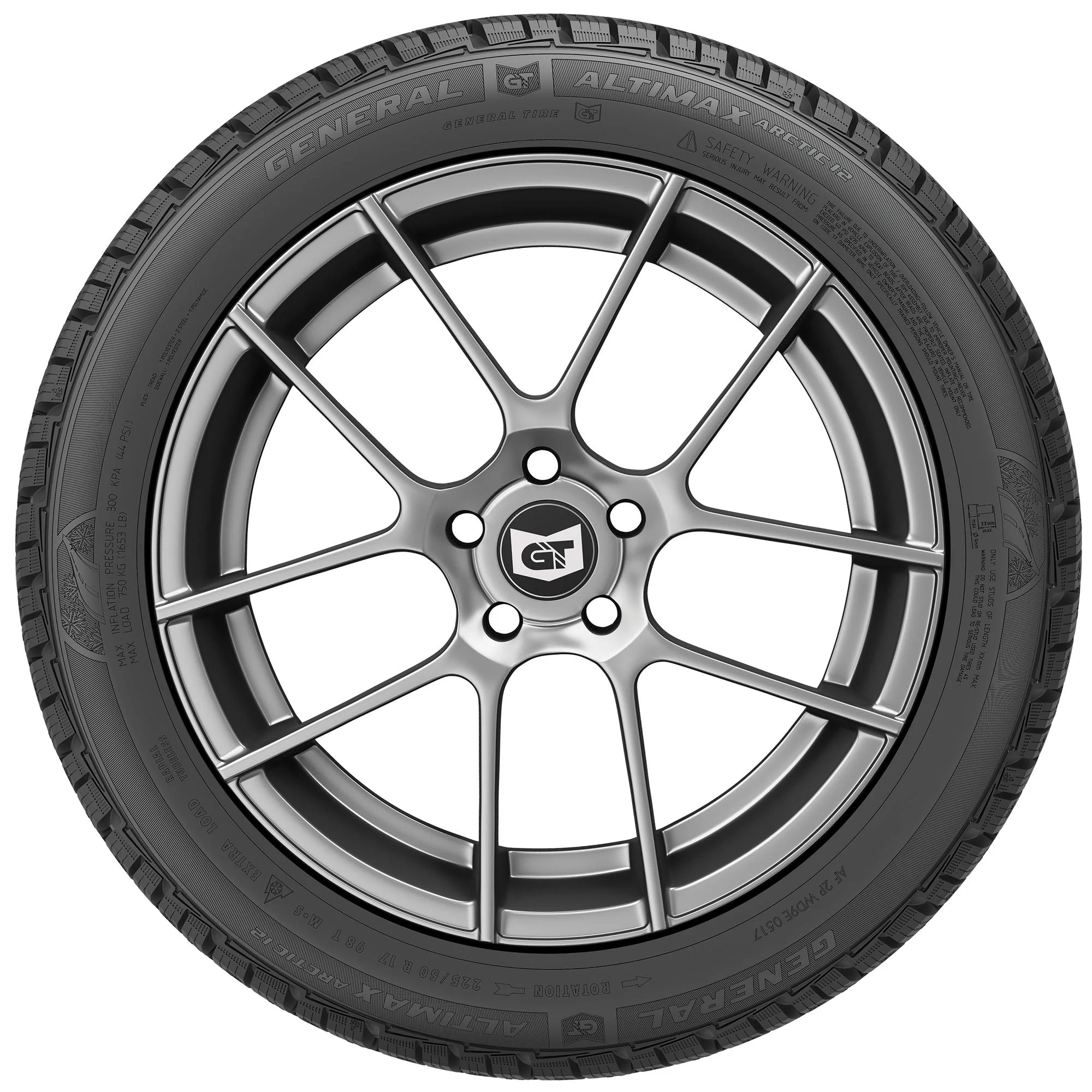 225/70R16 General Altimax Arctic 12 Winter 107T XL Passenger Tire - Gun Hill Tire House (WTW - WHOLESALE TIRES & WHEELS)