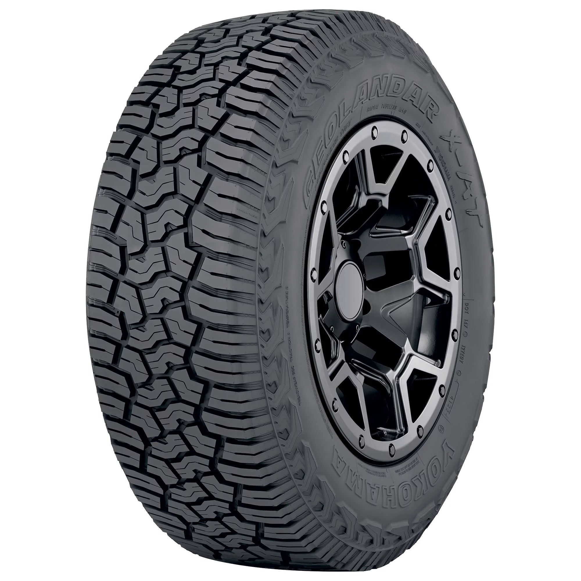 295/70R18 Yokohama Geolandar X - AT LT129Q BW All Season Tire - Gun Hill Tire House (WTW - WHOLESALE TIRES & WHEELS)