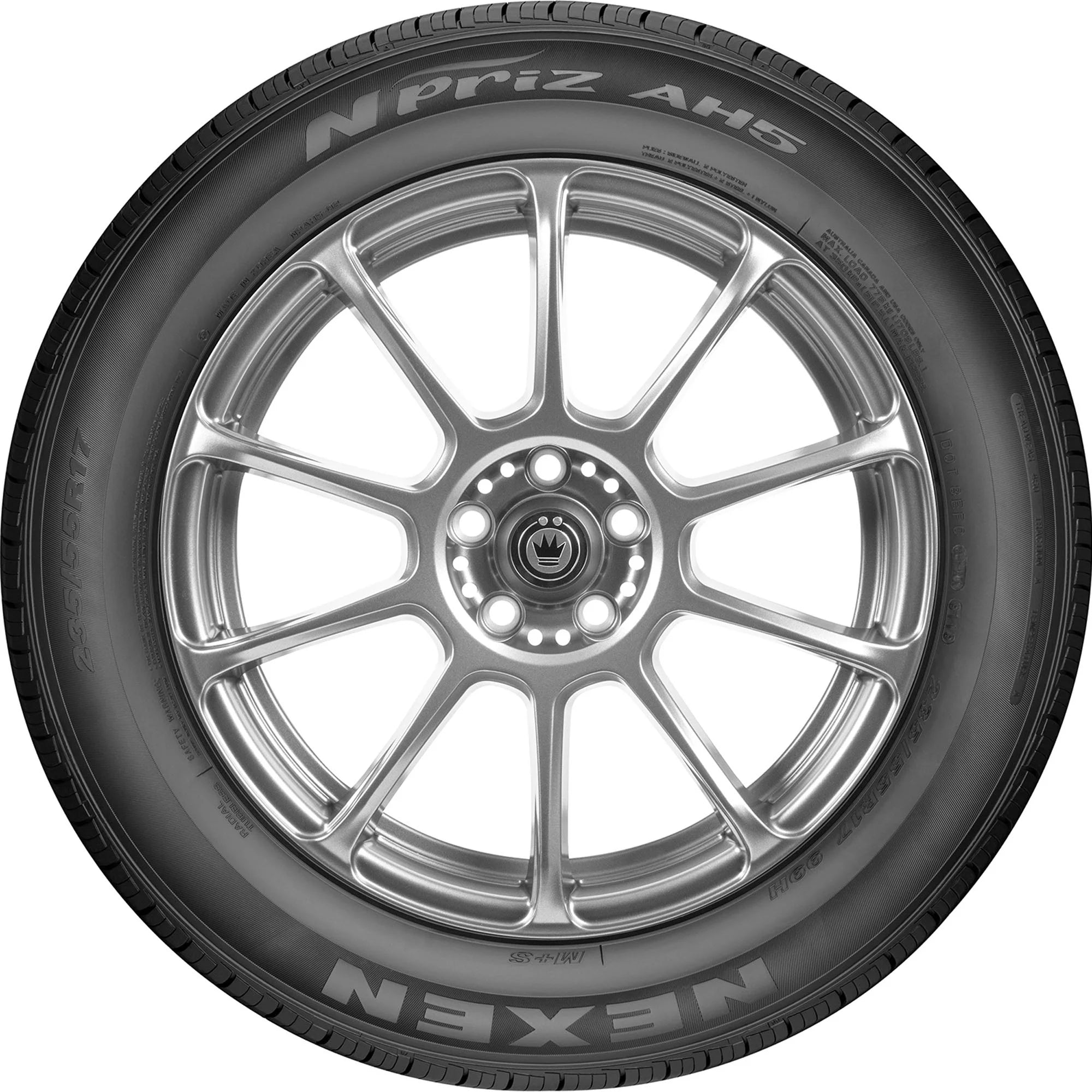 225/45R18 Nexen N'Priz AH5 All Season 95V XL Passenger Tire - Gun Hill Tire House (WTW - WHOLESALE TIRES & WHEELS)