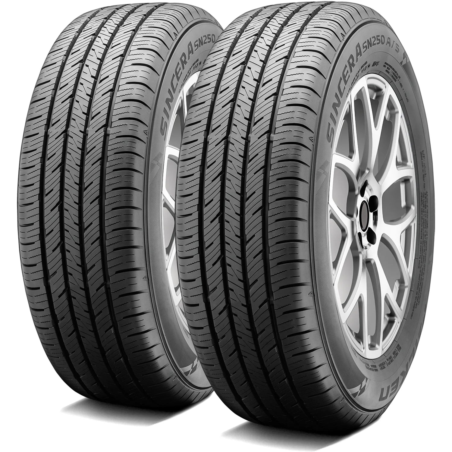195/55R16 Falken Sincera SN250 A/S All - Season 87T Passenger Tire - Gun Hill Tire House (WTW - WHOLESALE TIRES & WHEELS)
