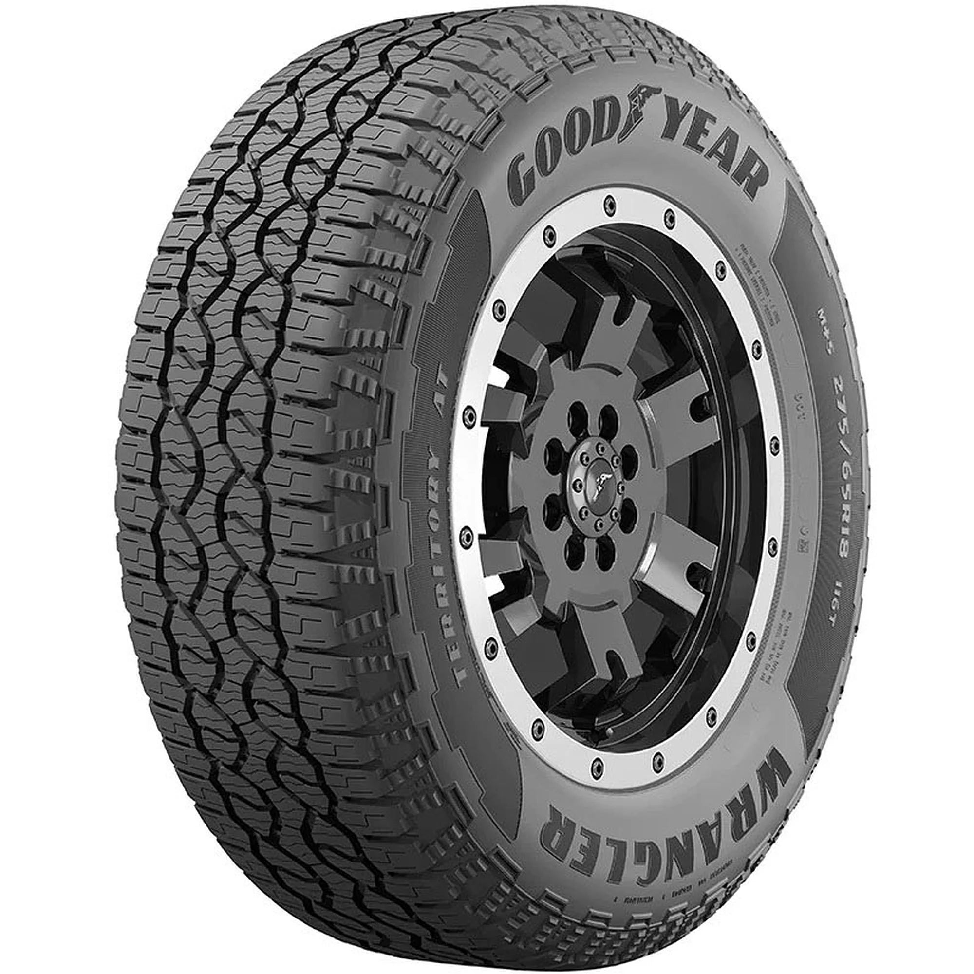 275/60R20 Goodyear Wrangler Territory at All Terrain 115S Light Truck Tire - Gun Hill Tire House (WTW - WHOLESALE TIRES & WHEELS)