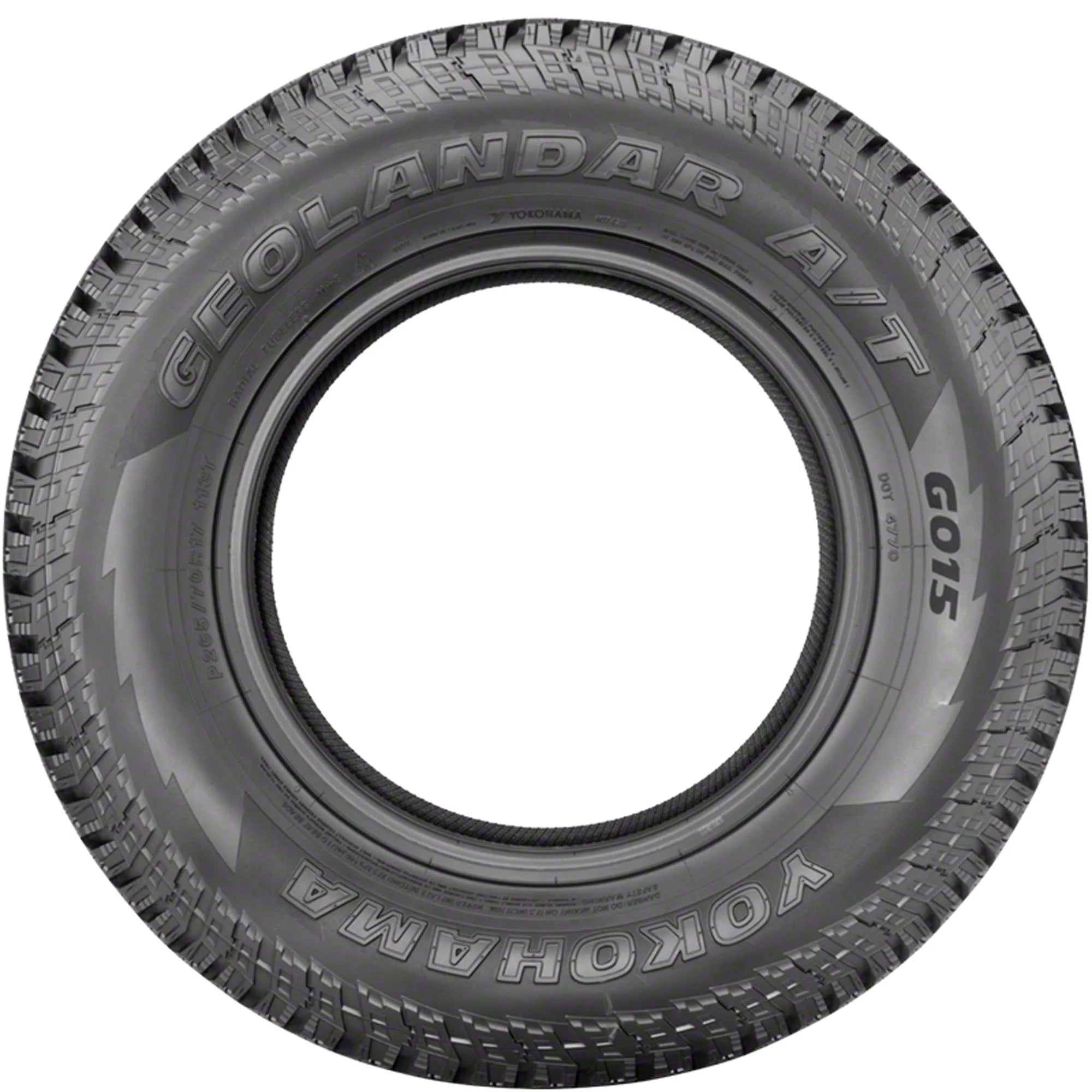 LT305/55R20/10 Yokohama Geolandar A/T G015 121S BW All Weather Tire - Gun Hill Tire House (WTW - WHOLESALE TIRES & WHEELS)