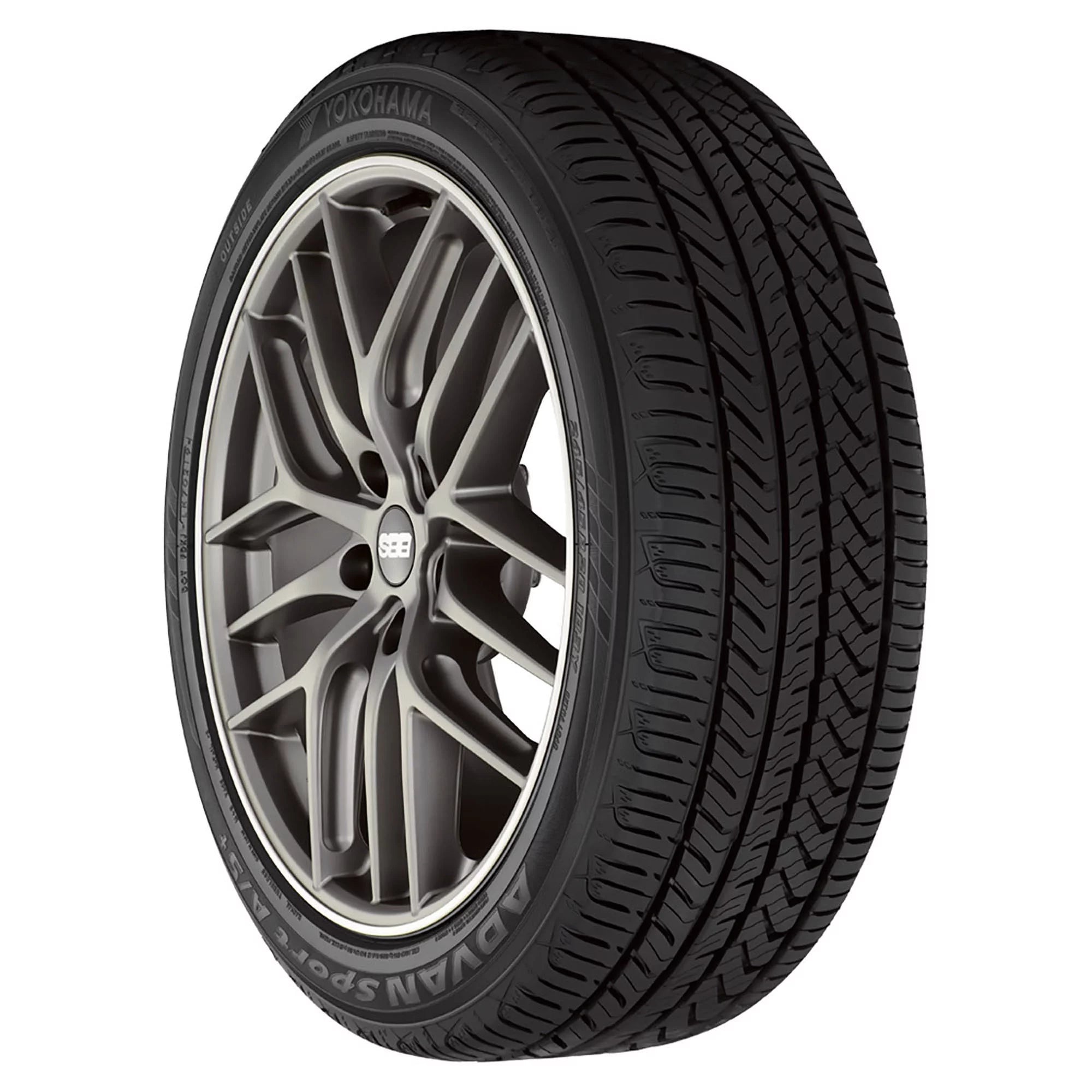 265/35R19 Yokohama Advan Sport A/S plus All Season 98Y XL Passenger Tire - Gun Hill Tire House (WTW - WHOLESALE TIRES & WHEELS)